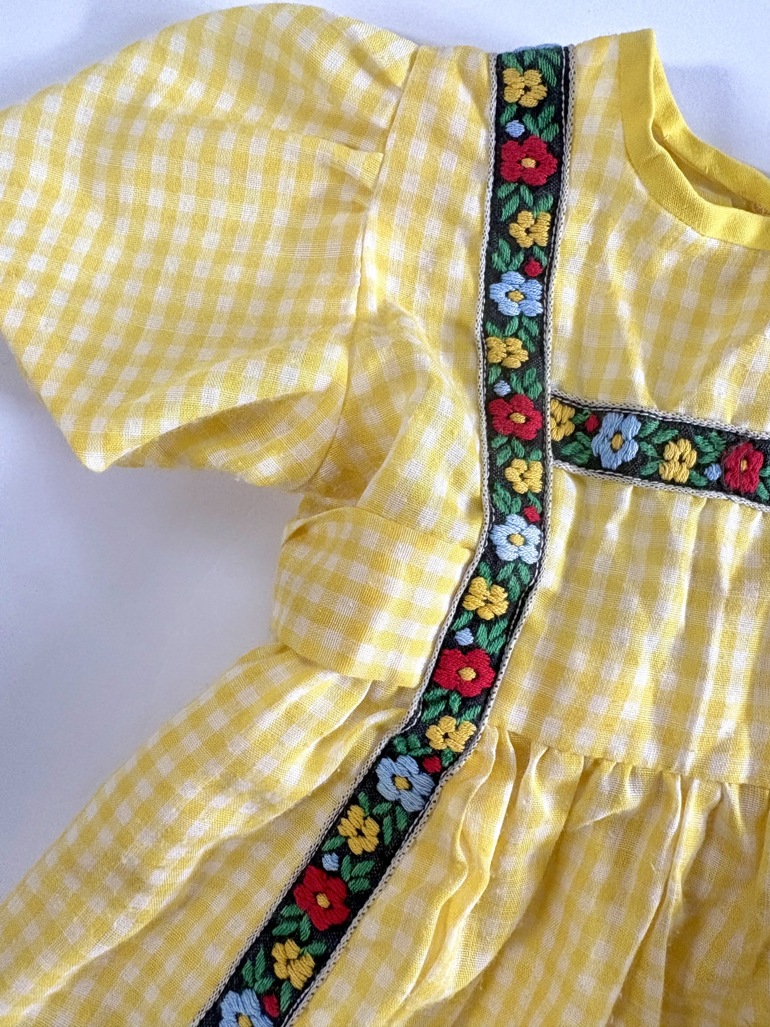 VINTAGE CHECKERED BLOUSE