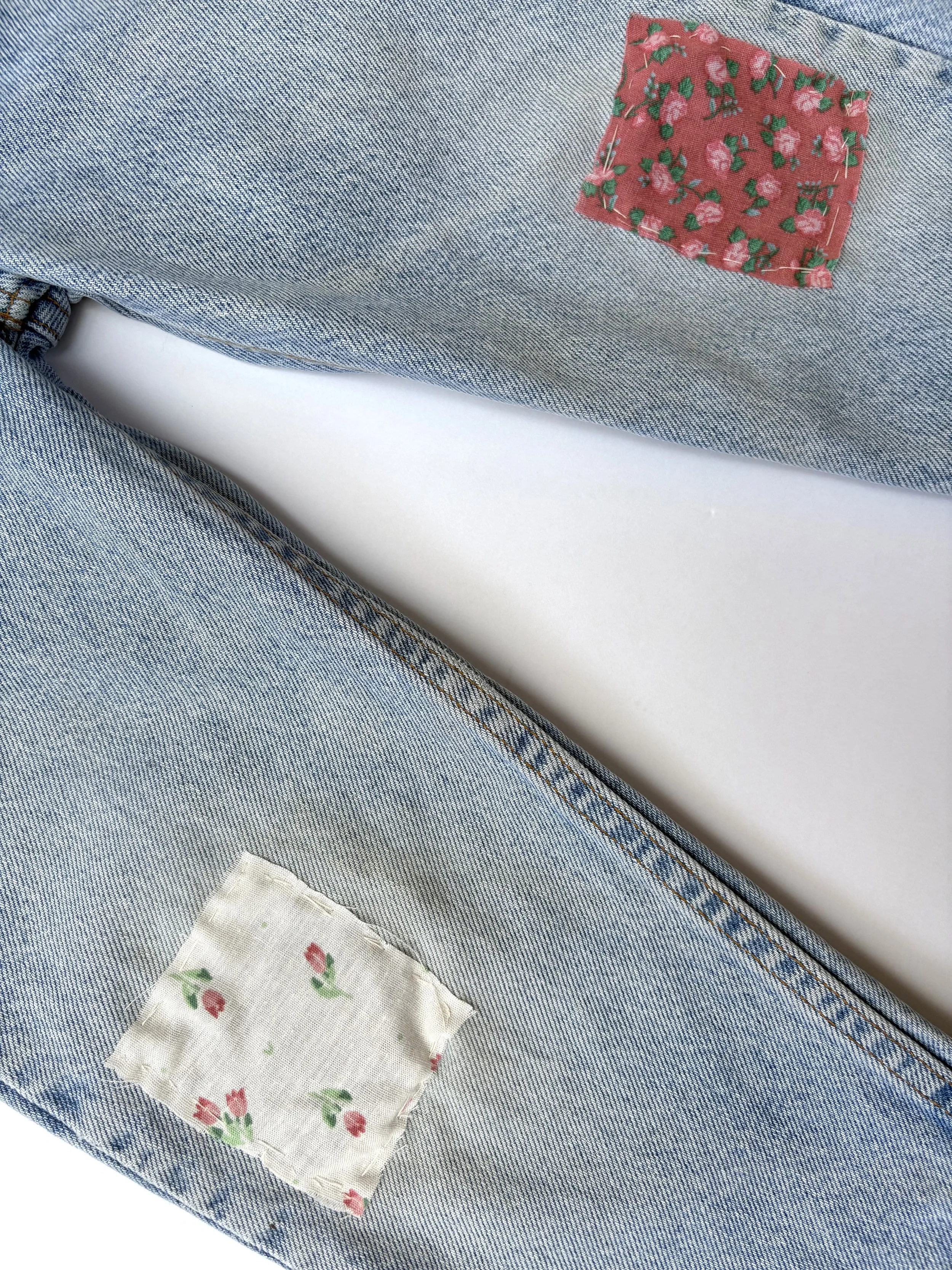 VINTAGE PATCHWORK LEVIS JEANS