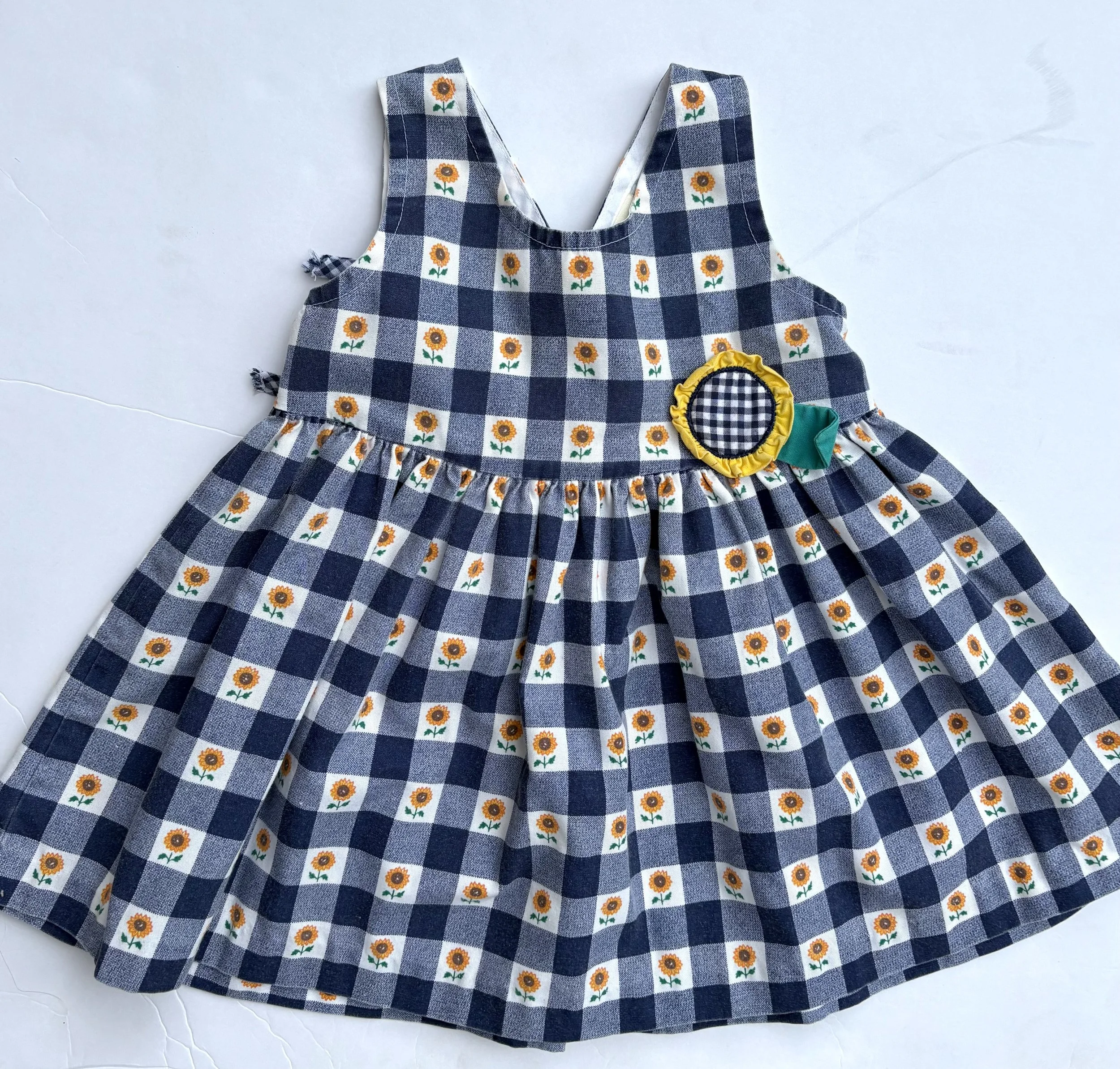 VINTAGE SUNFLOWER DRESS
