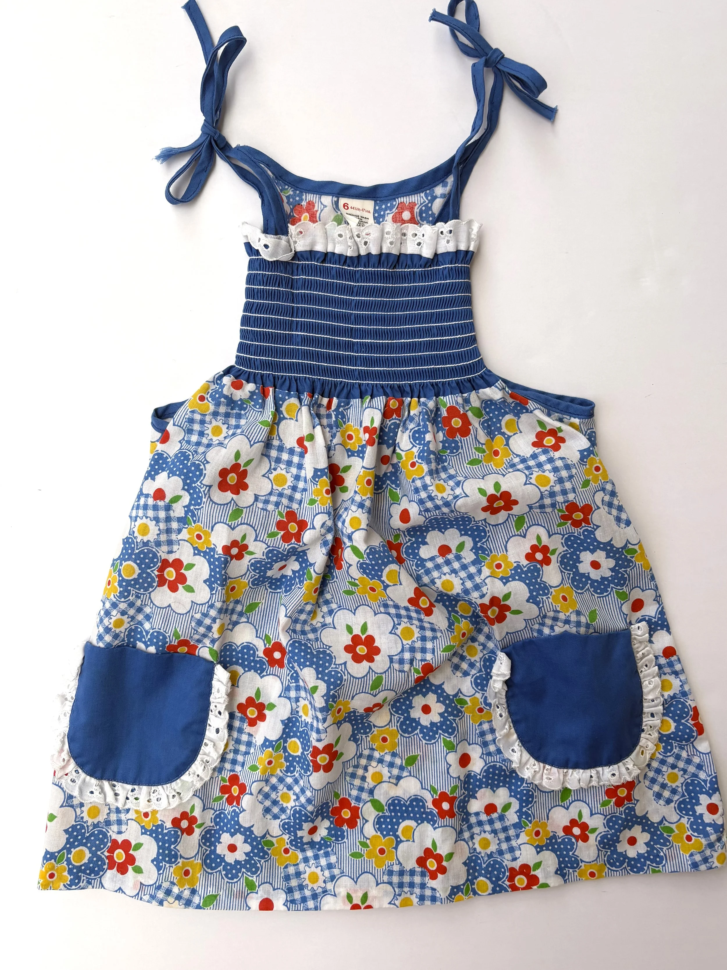 VINTAGE FLORAL SUNDRESS