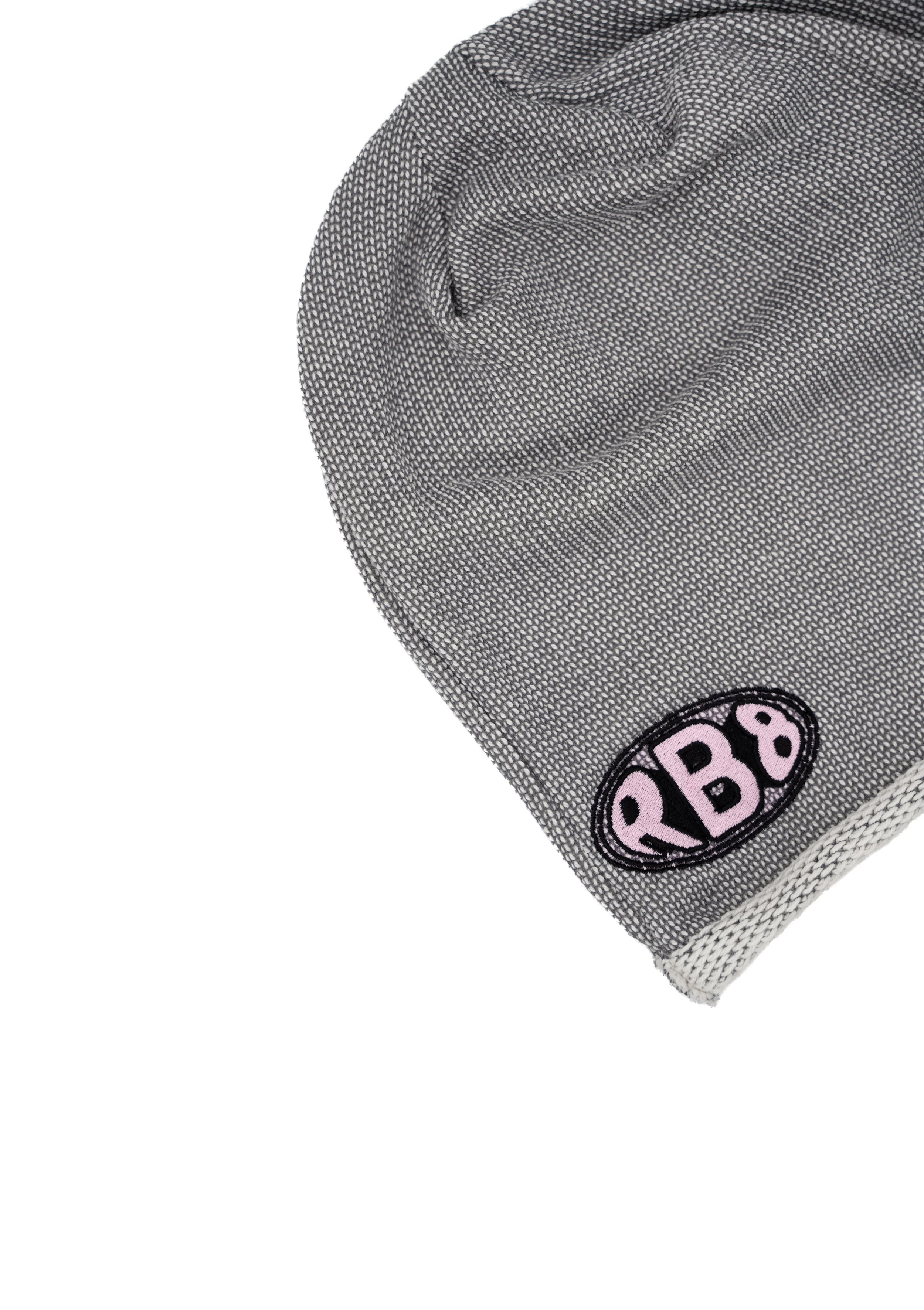 GREY SOFT SLOUCH BEANIE