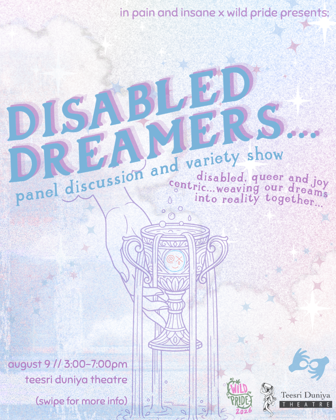 Disabled Dreamers: Panel Discussion + Variety Show 