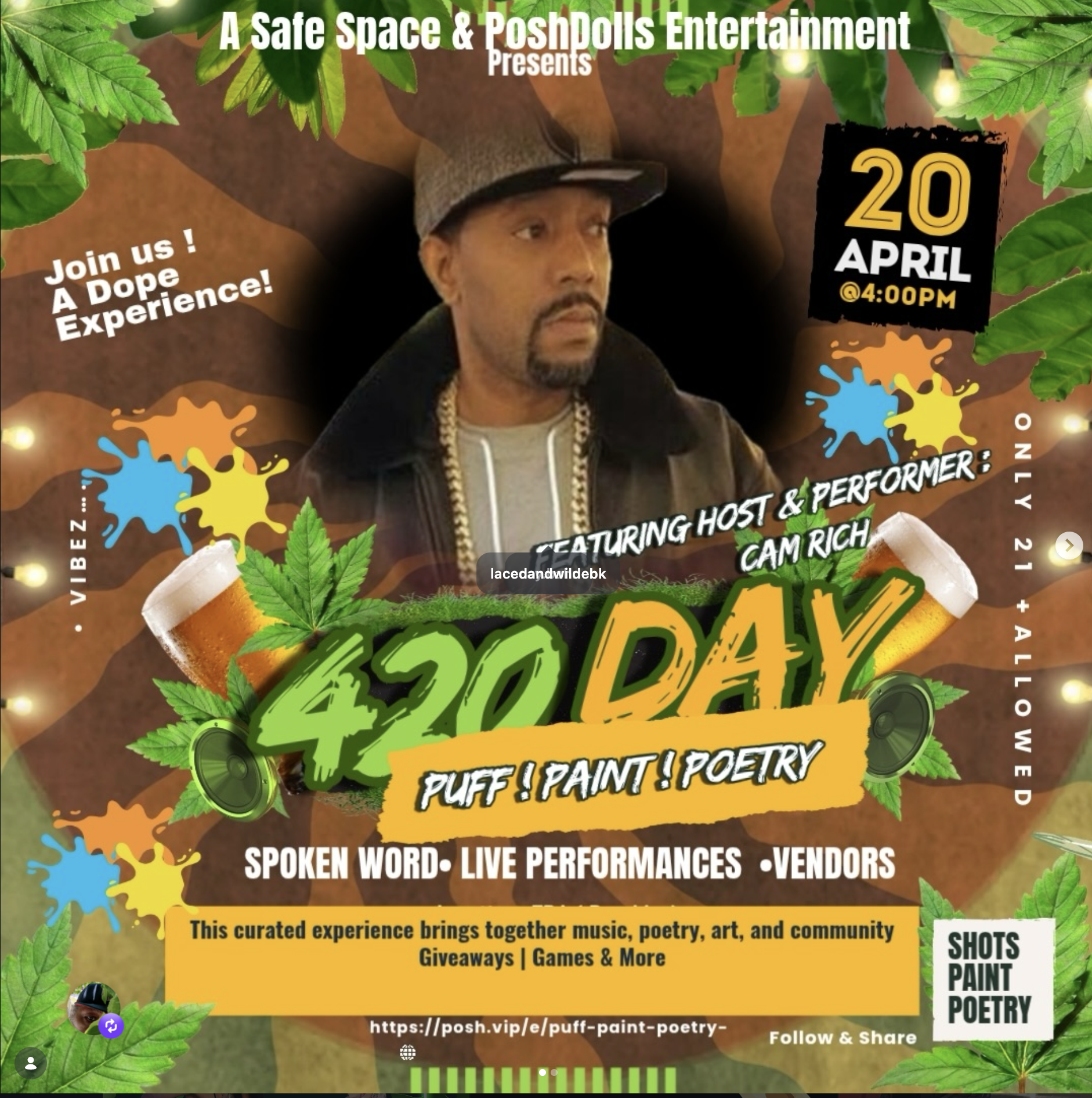 420 Day! Puff Paint Poetry!!!