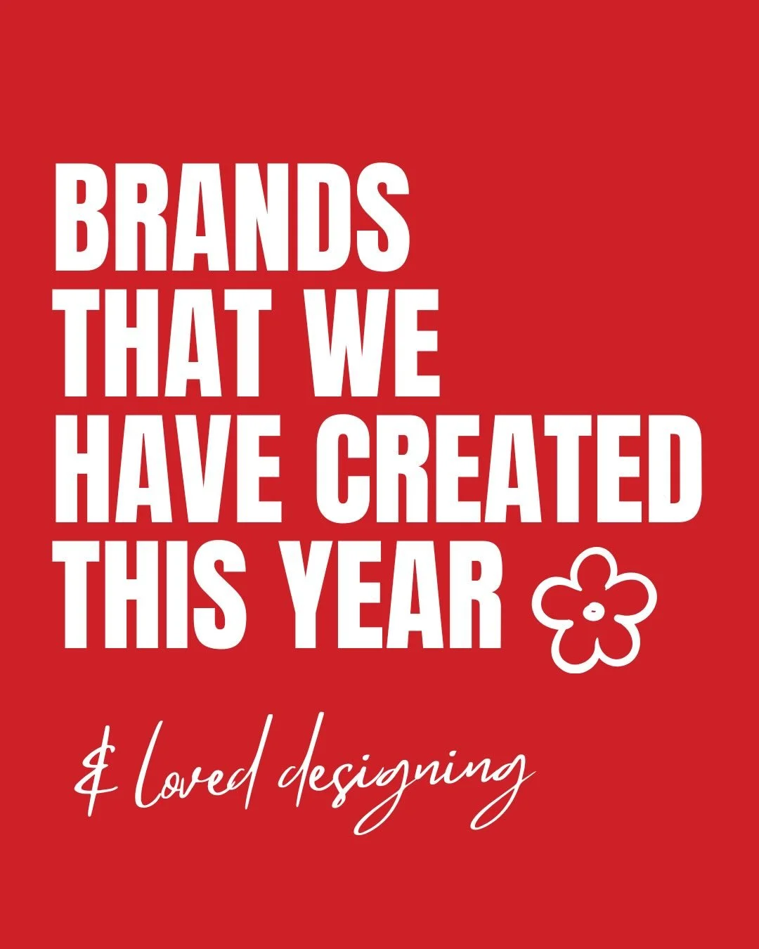 This year&rsquo;s logo &amp; branding round-up is here and the vibes? 🔥🔥

Every project had its own vibe and bringing that to life? Never gets old.

Shout out to our clients for the love, trust and support 🫶🏻

What a fun year! Got a fave? 

&bull