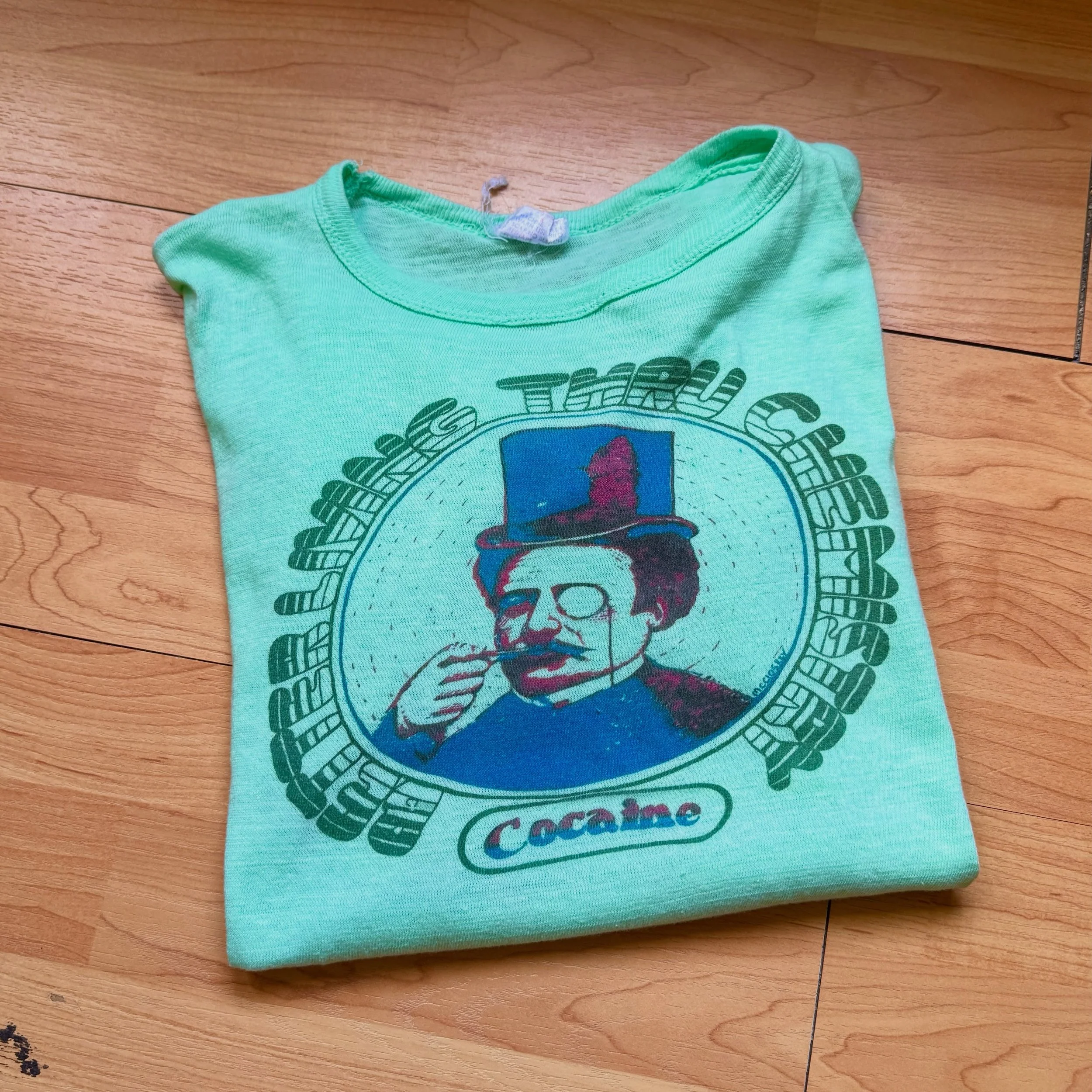 Collection of 1970s t-shirts perfect for the summertime available now through DM!