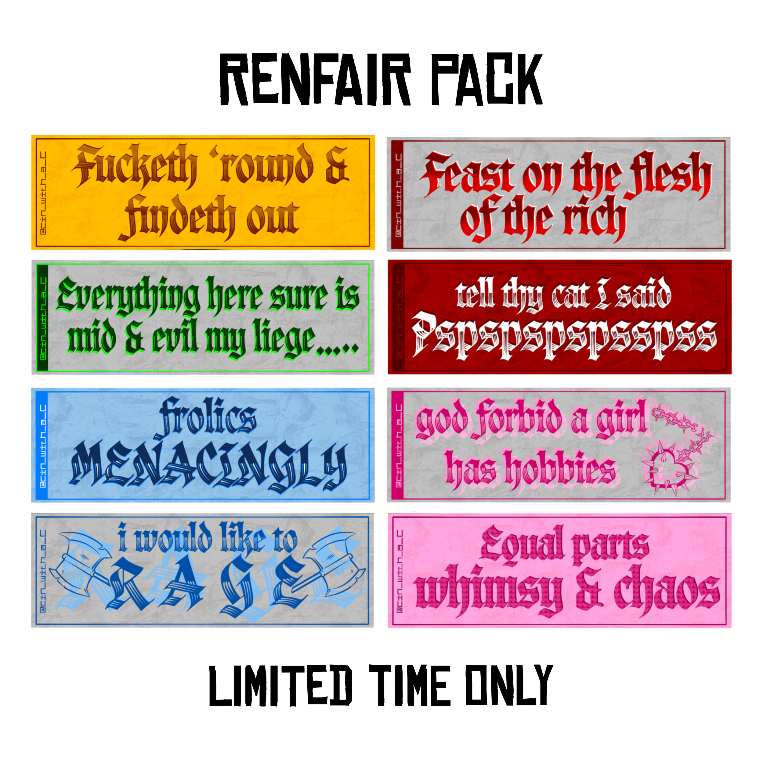 Renfair Pack