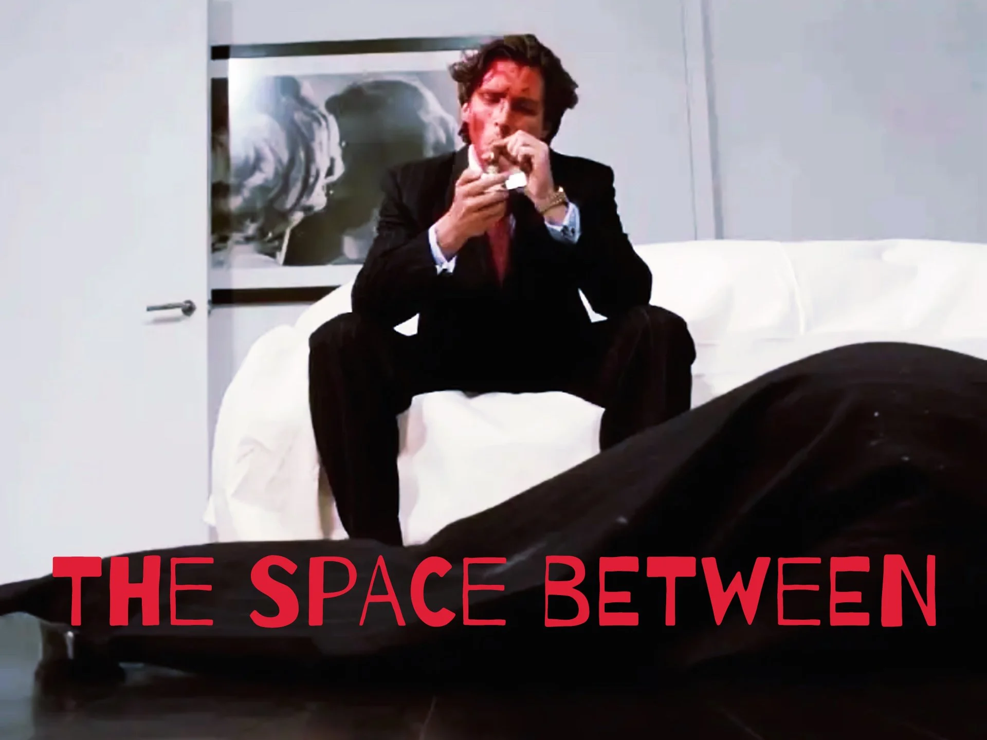 the space between