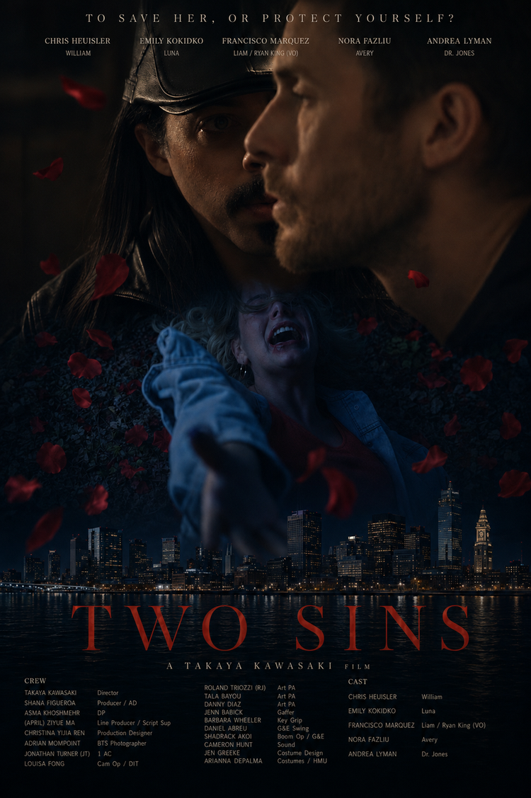 Two Sins poster featuring Francisco Marquez