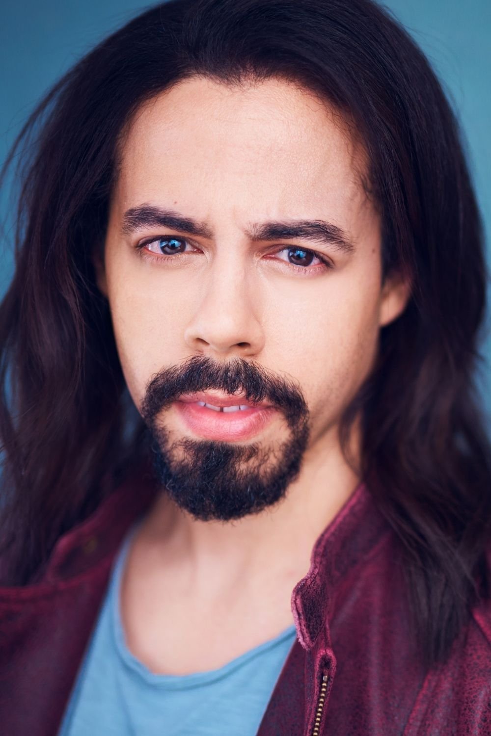 Francisco Marquez actor headshot with beard