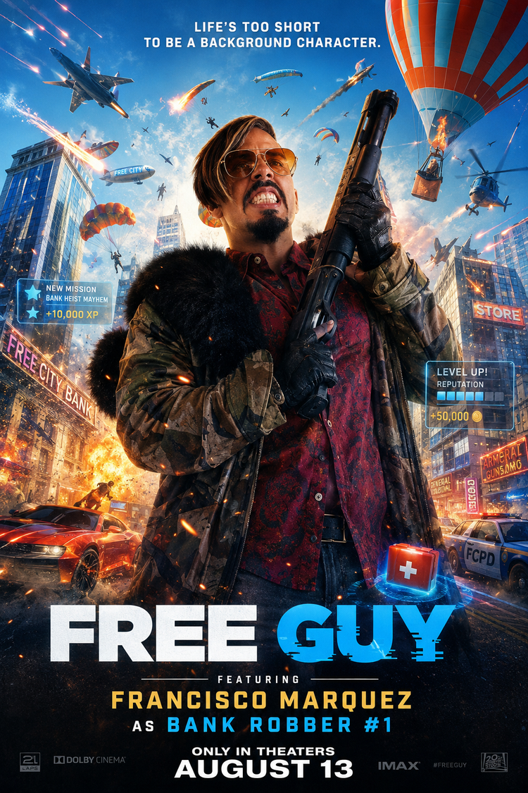Francisco Marquez in Free Guy