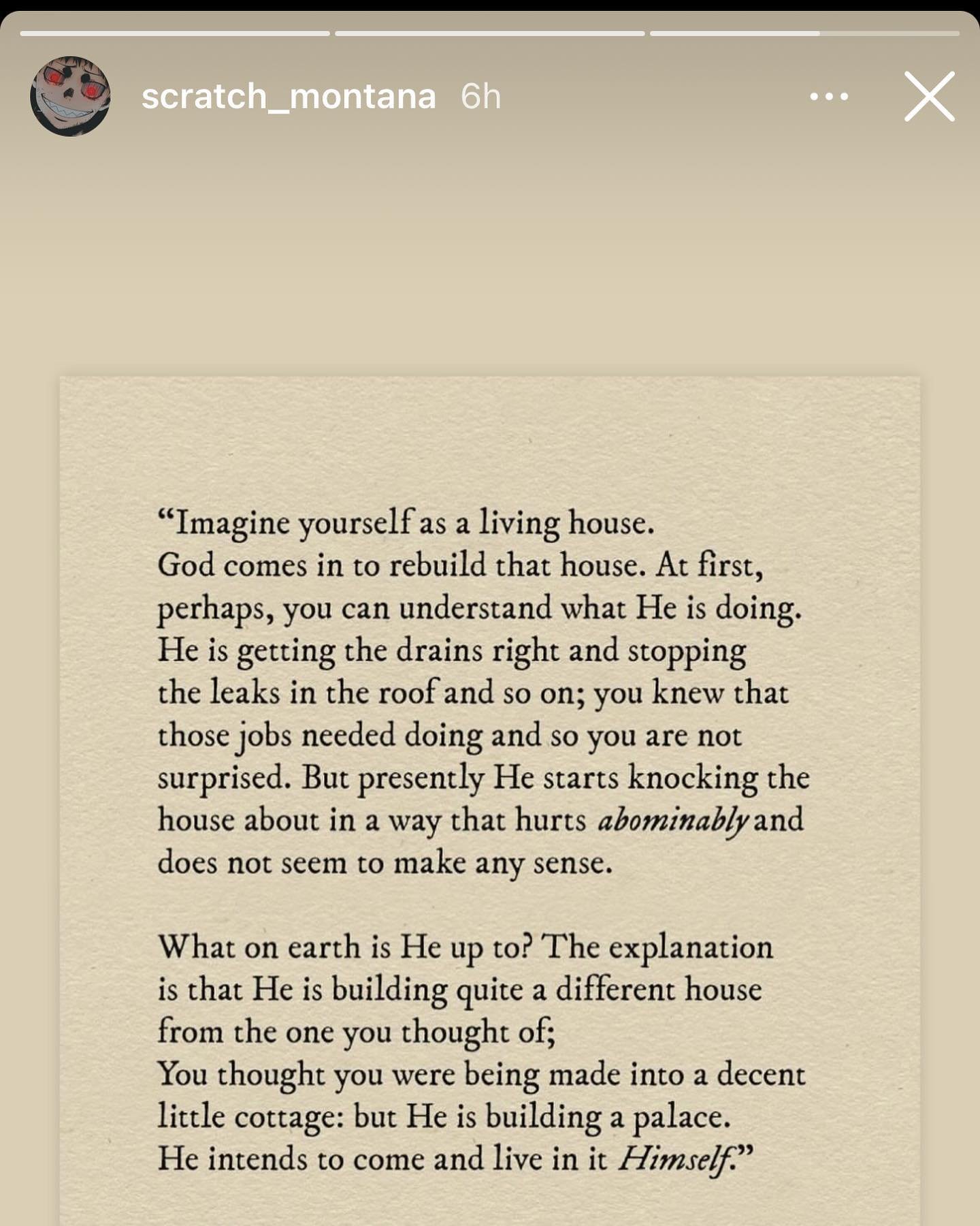 Analysis: this is so true. Like the cost of renovation&hellip; pricey but you invest in your long term home and daily happiness  #taketherisk #buildyourhome #hapinessishere  Post by Artist @scratch_montana