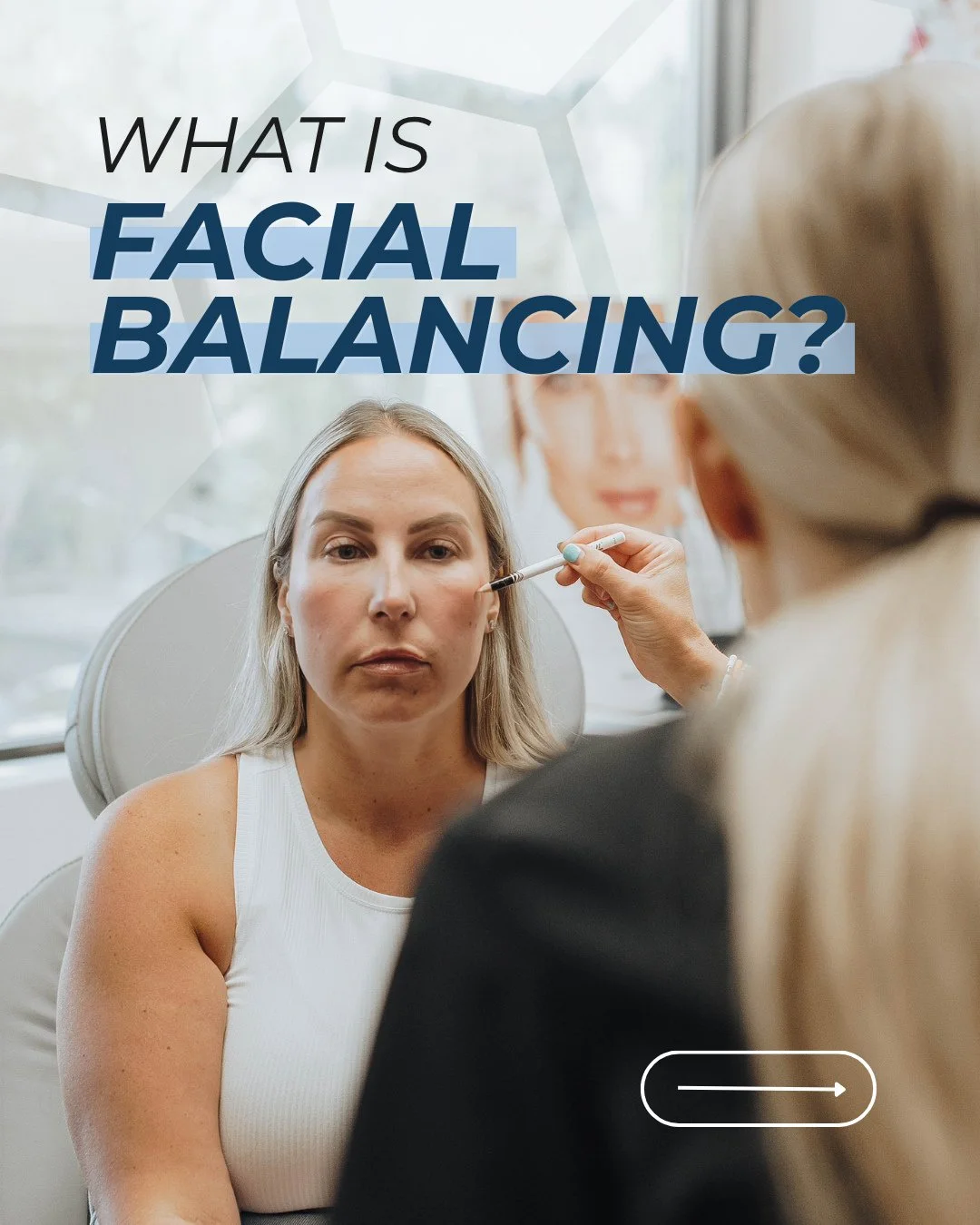 Facial balancing is a customized aesthetic treatment approach designed to enhance facial harmony, proportion, and overall balance. ⁠
⁠
Rather than focusing on one isolated feature, treatment considers the relationship between the chin, cheeks, lips, 