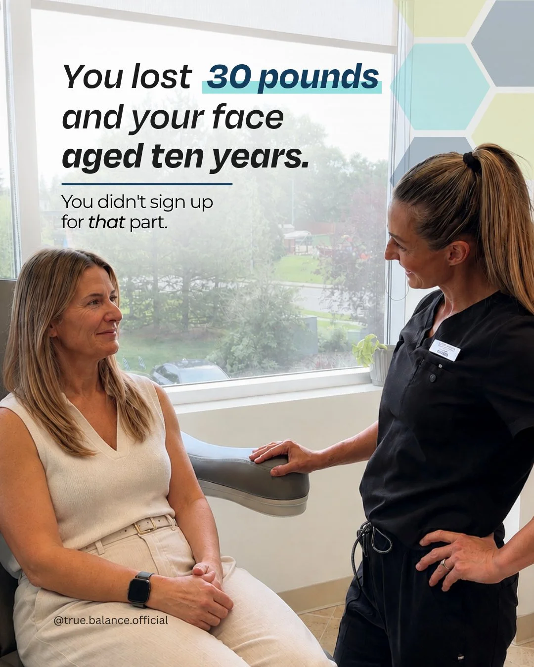 Lost the weight and your face went with it? Here's the question everyone asks first: does it bounce back.  No. Fat loss in the facial compartments doesn't reverse on its own. That's the honest answer and it's the reason this conversation is worth hav