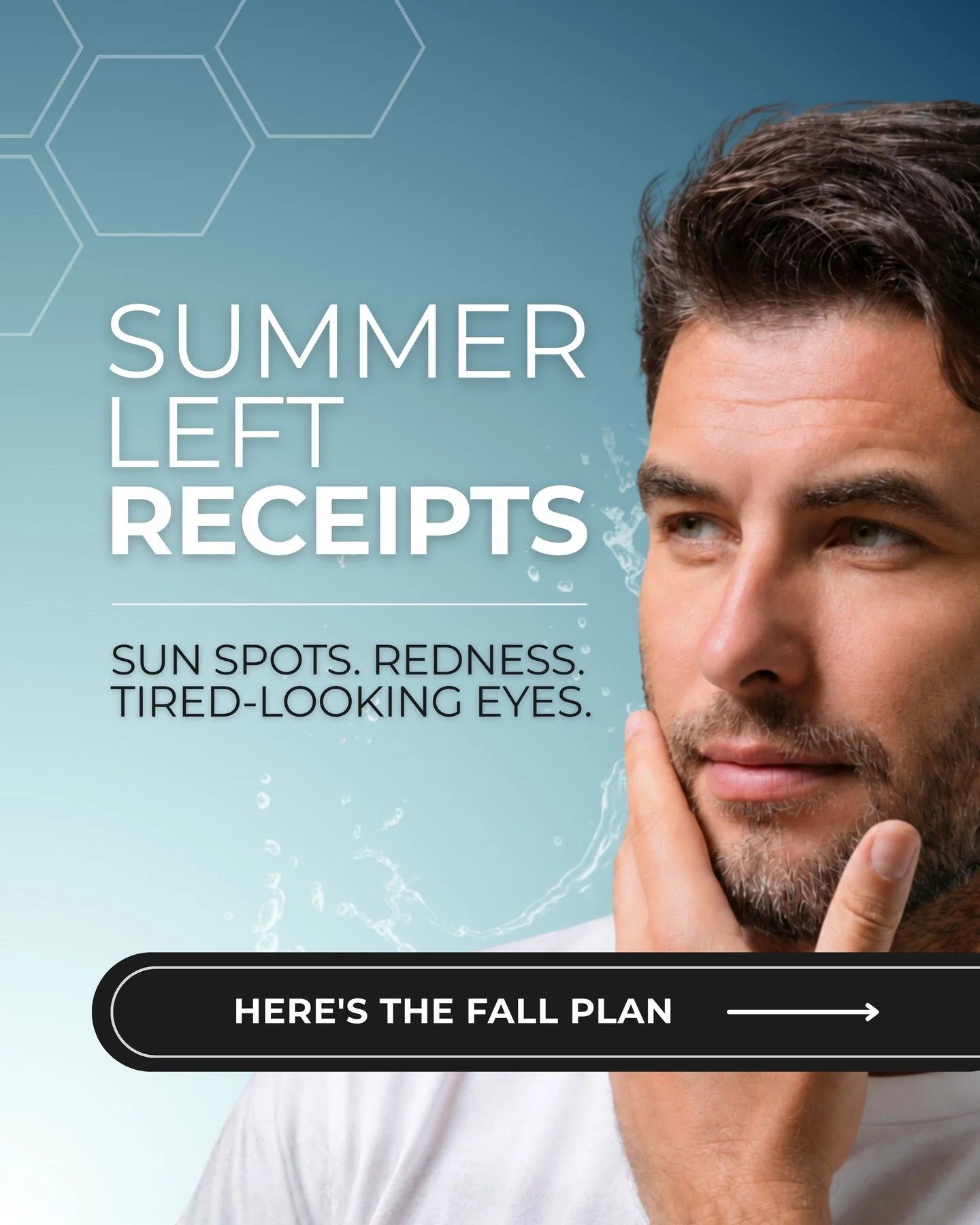Summer in Alberta is short. The sun spots it leaves behind stick around a lot longer. ⁠
⁠
If you've got new brown spots on your cheeks, redness that won't settle, or you look tired in photos after a full night's sleep, fall is the time to deal with i