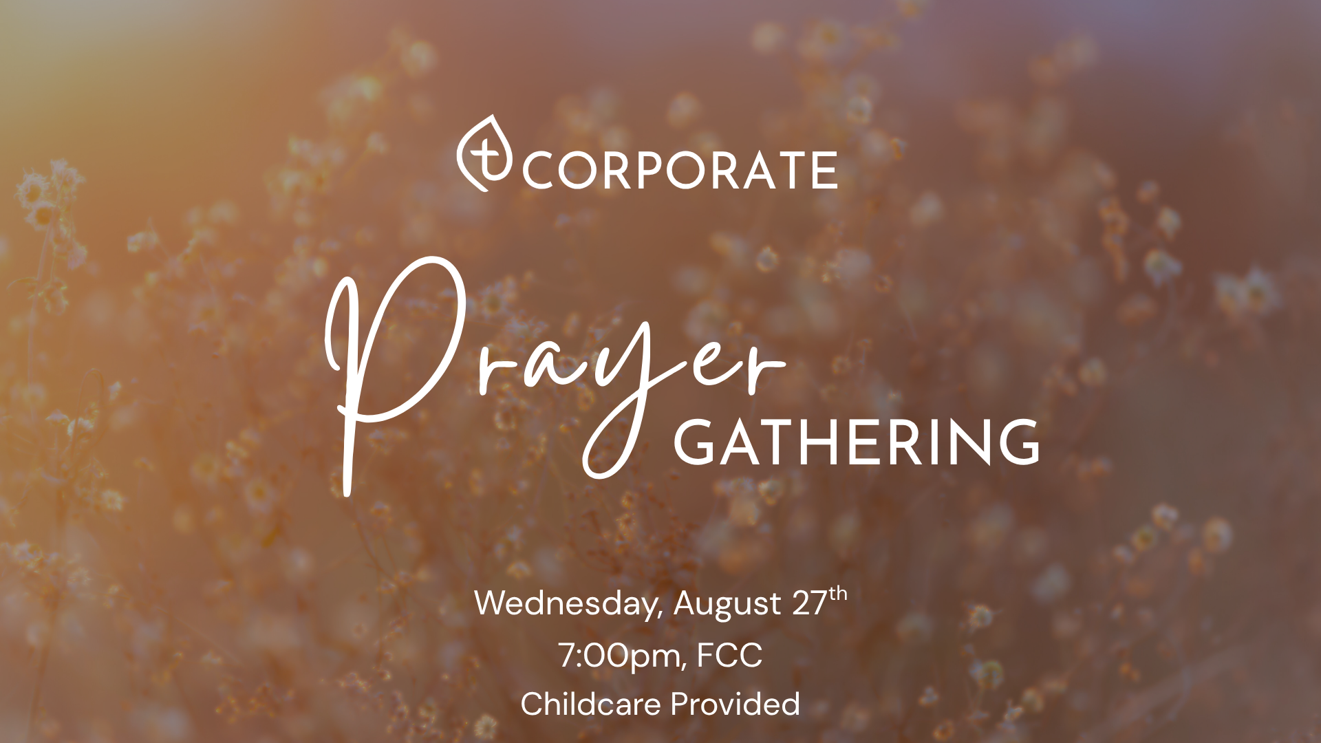 Corporate Prayer Gathering