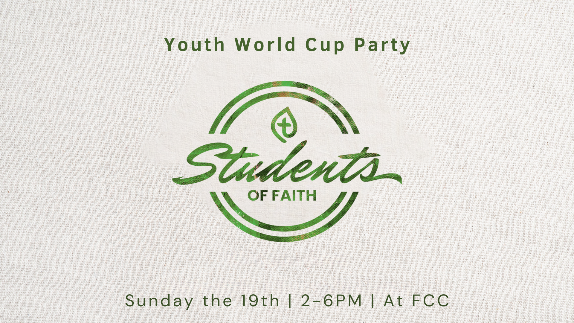 Youth World Cup Party