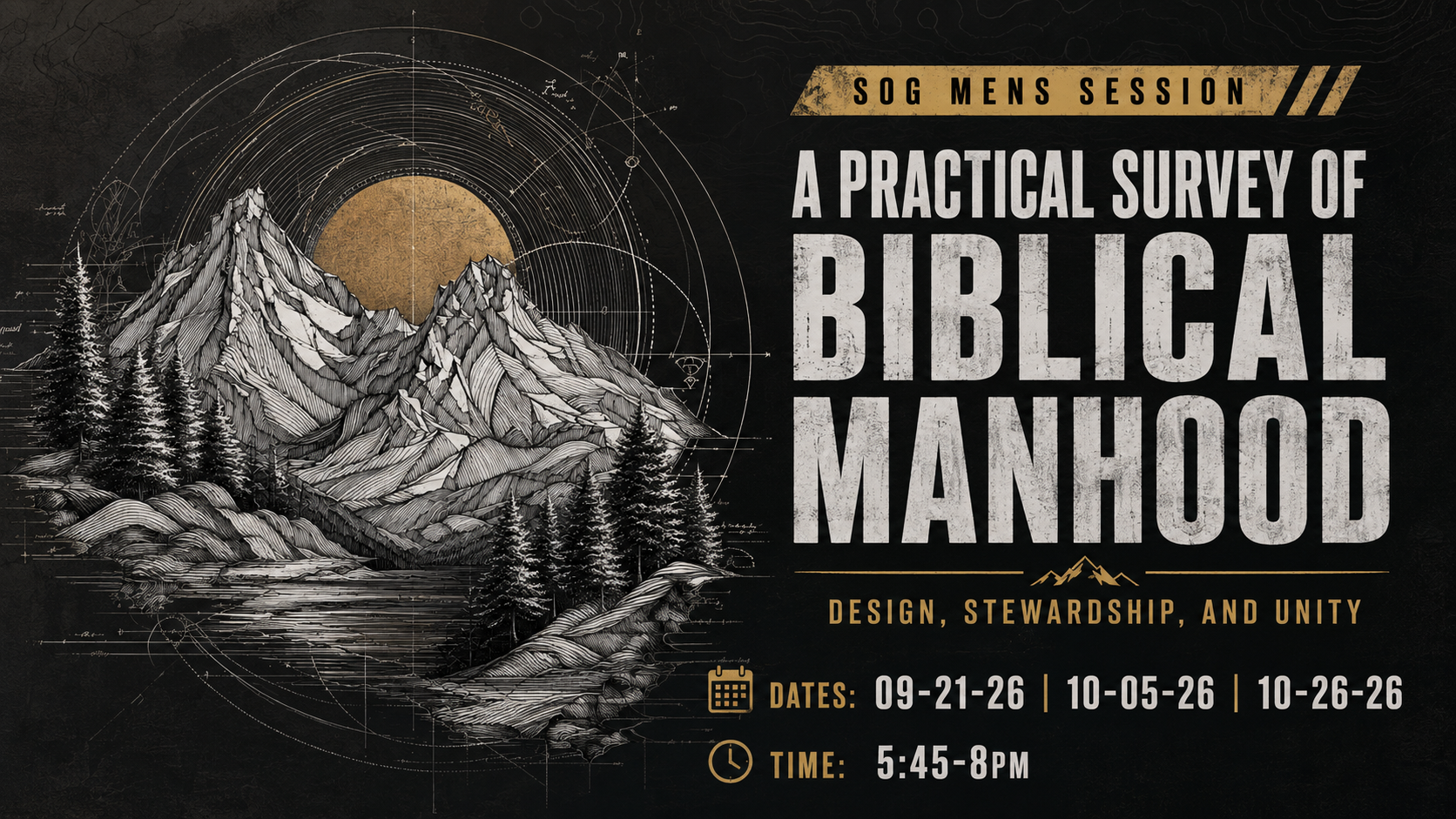 SOG Session: Biblical Manhood