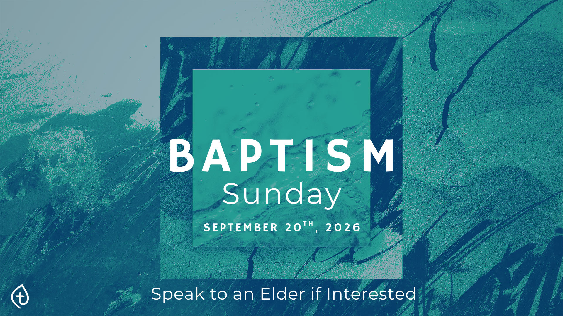 Baptism Sunday