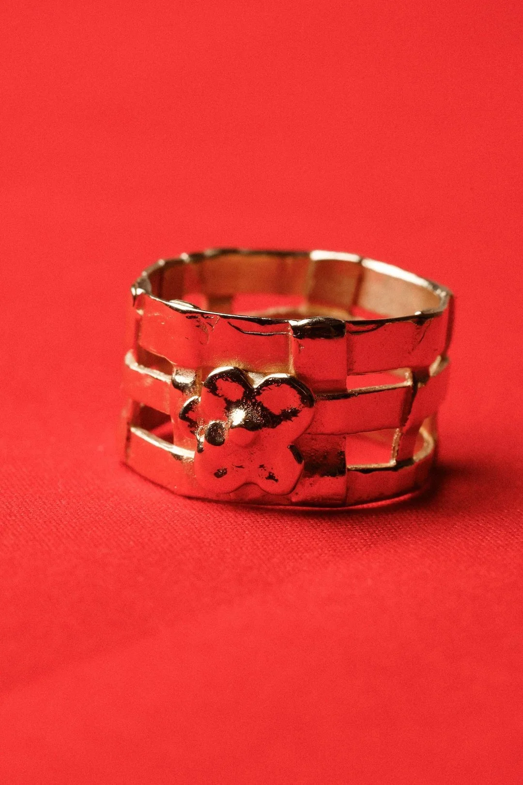 Woven ring, from $395 through shopjude.com.