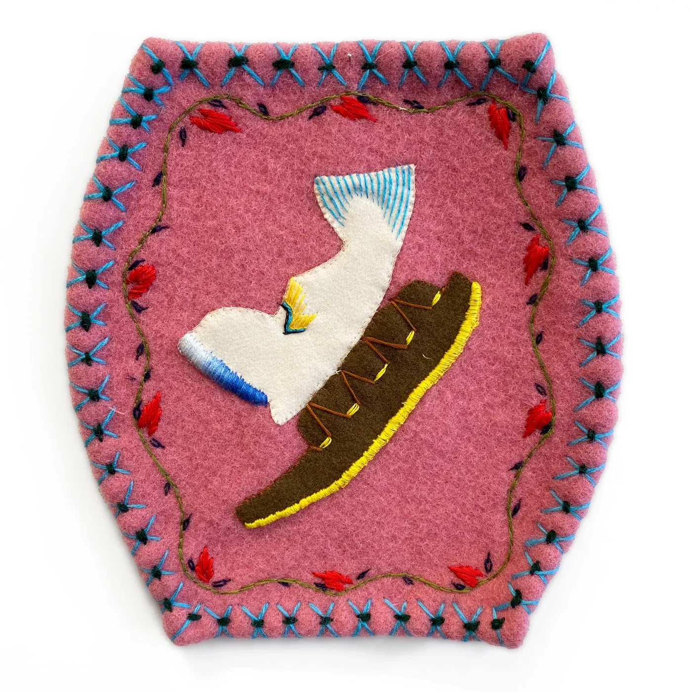 Veronica Manilak, small untitled wall hanging, $250 through Craft Ontario.