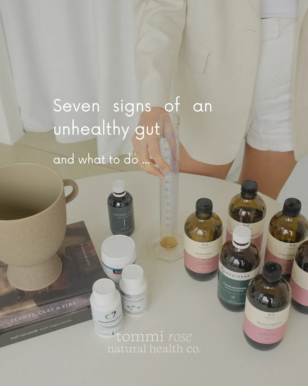Your gut is more than just digestion &mdash; it&rsquo;s your energy, mood, hormones, and skin all speaking through one system.

When it&rsquo;s out of balance, everything else starts to feel harder.

You don&rsquo;t have to live with constant bloatin