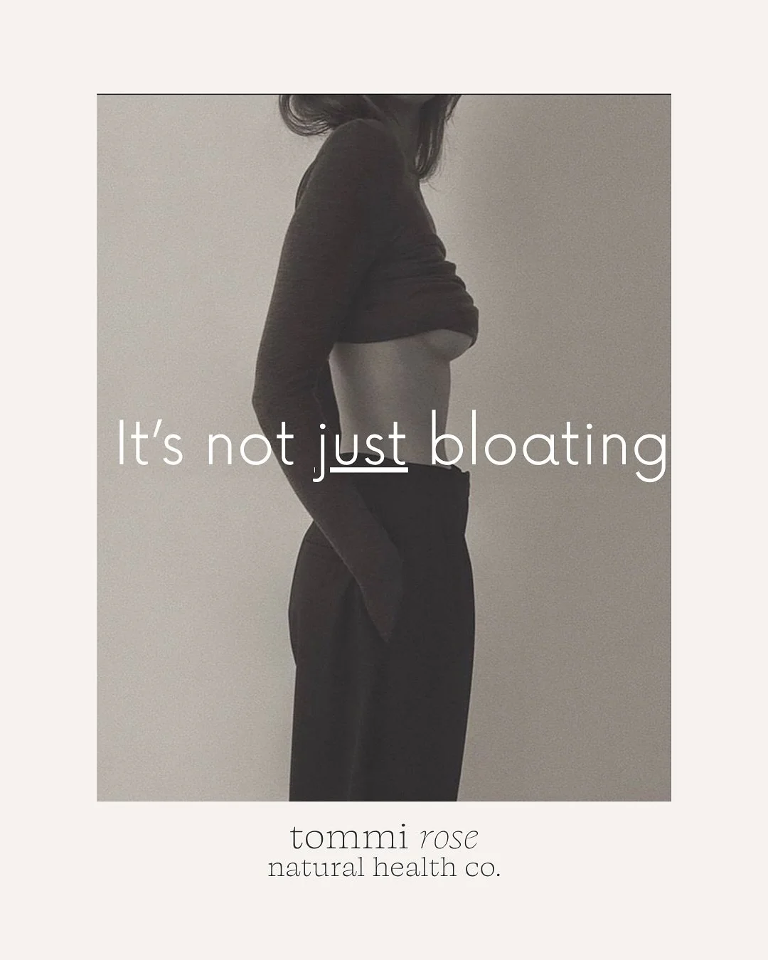 If you only ever hear &ldquo;it&rsquo;s just bloating&rdquo;&hellip; you&rsquo;re being dismissed, not diagnosed.

Because bloating is a symptom &mdash; not a normal part of being a woman, not something you should &ldquo;just live with,&rdquo; and de