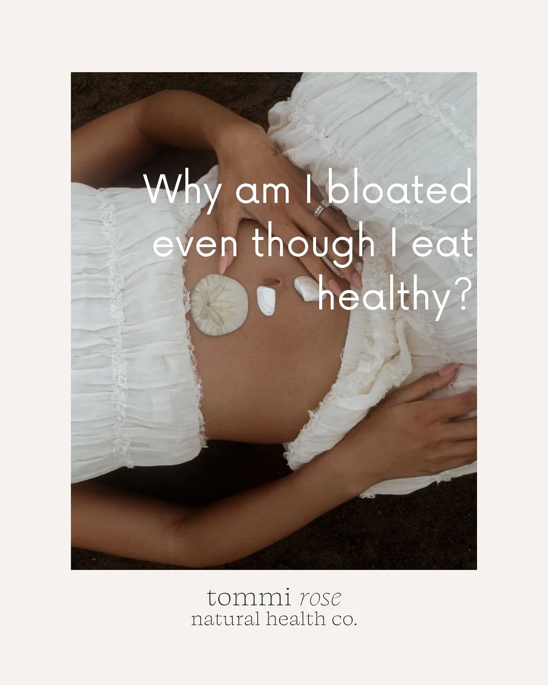 Because bloating isn&rsquo;t just about what you eat, it&rsquo;s about what your body can actually digest, absorb, and tolerate.

You can have the &ldquo;cleanest&rdquo; diet and still feel 3 months pregnant by 3pm if there&rsquo;s something deeper g