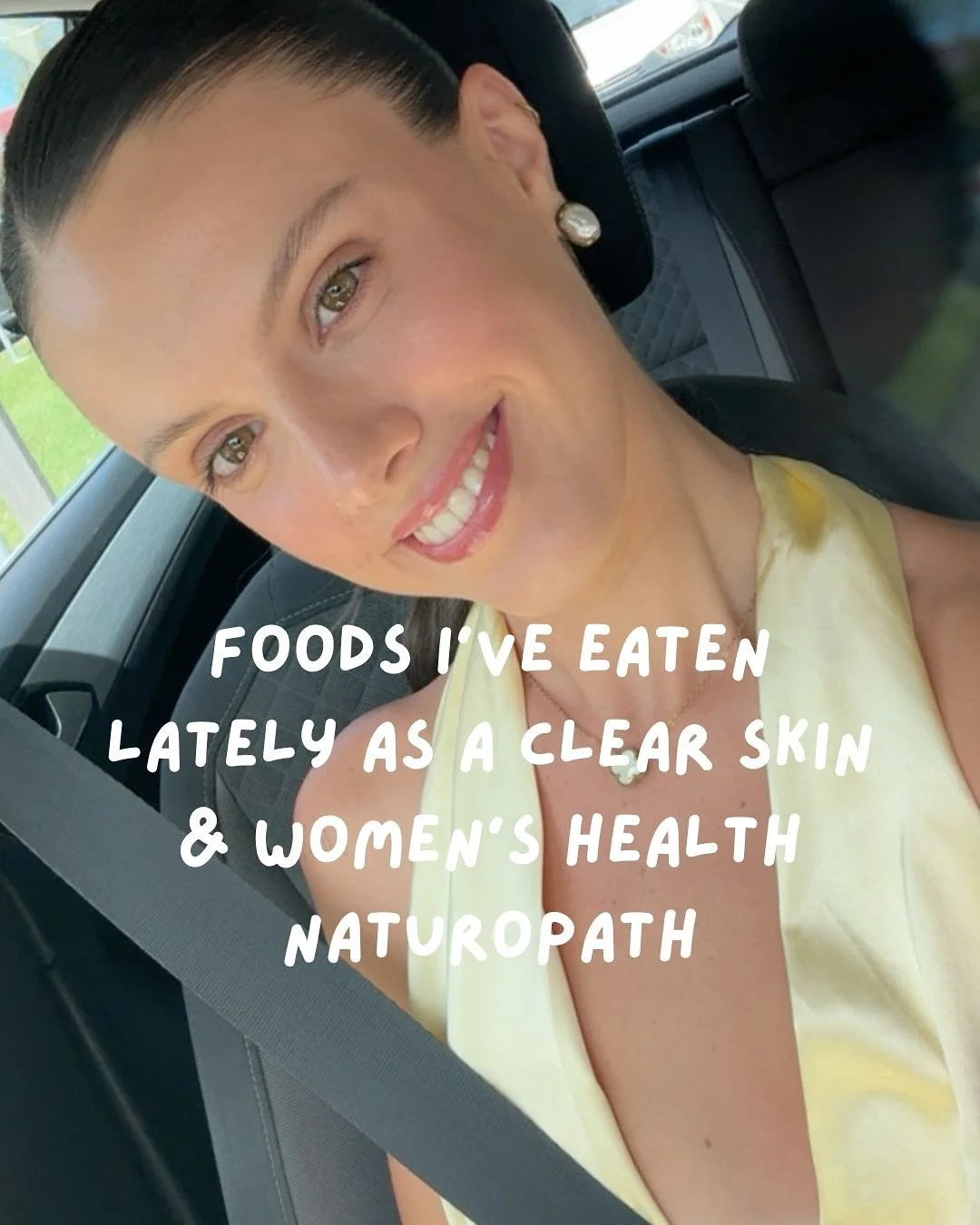 I get asked all the time what I eat as a clear skin + women&rsquo;s health naturopath&hellip; and honestly?
It&rsquo;s nothing extreme.
No cutting entire food groups.
No &lsquo;clean girl&rsquo; perfection.
No fear-based rules.

Just real food, real 
