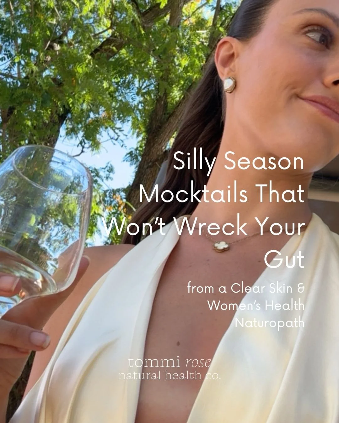 December is fun&hellip; until your gut, skin, and hormones start sending smoke signals.
The bloating after cocktails.
The 2am heart racing.
The next-day anxiety.
The breakouts.
The cravings.
The exhaustion.

And it&rsquo;s not because you&rsquo;re &l