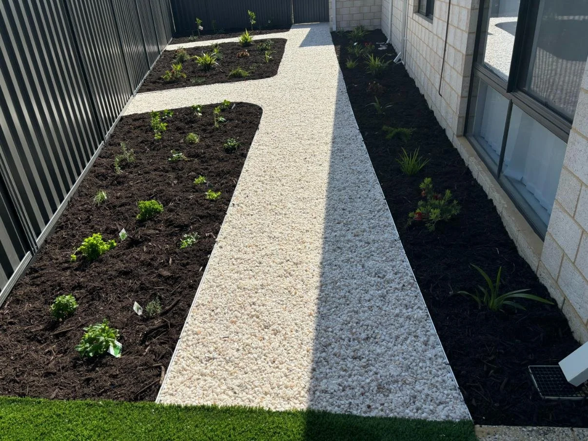 Stone path, summer stone, decorative stone