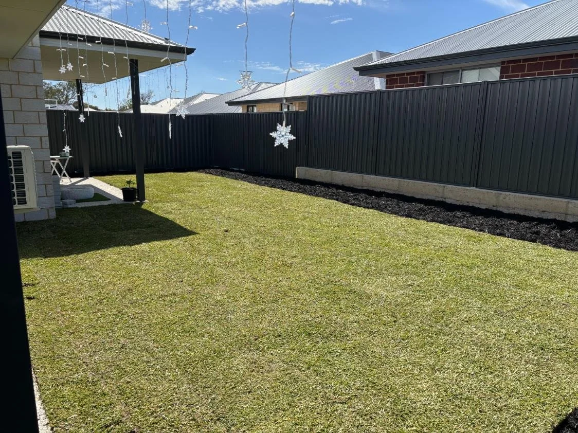 natural lawn, reticulation