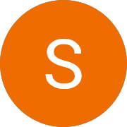 Orange circle with a white letter 'S' in the center.