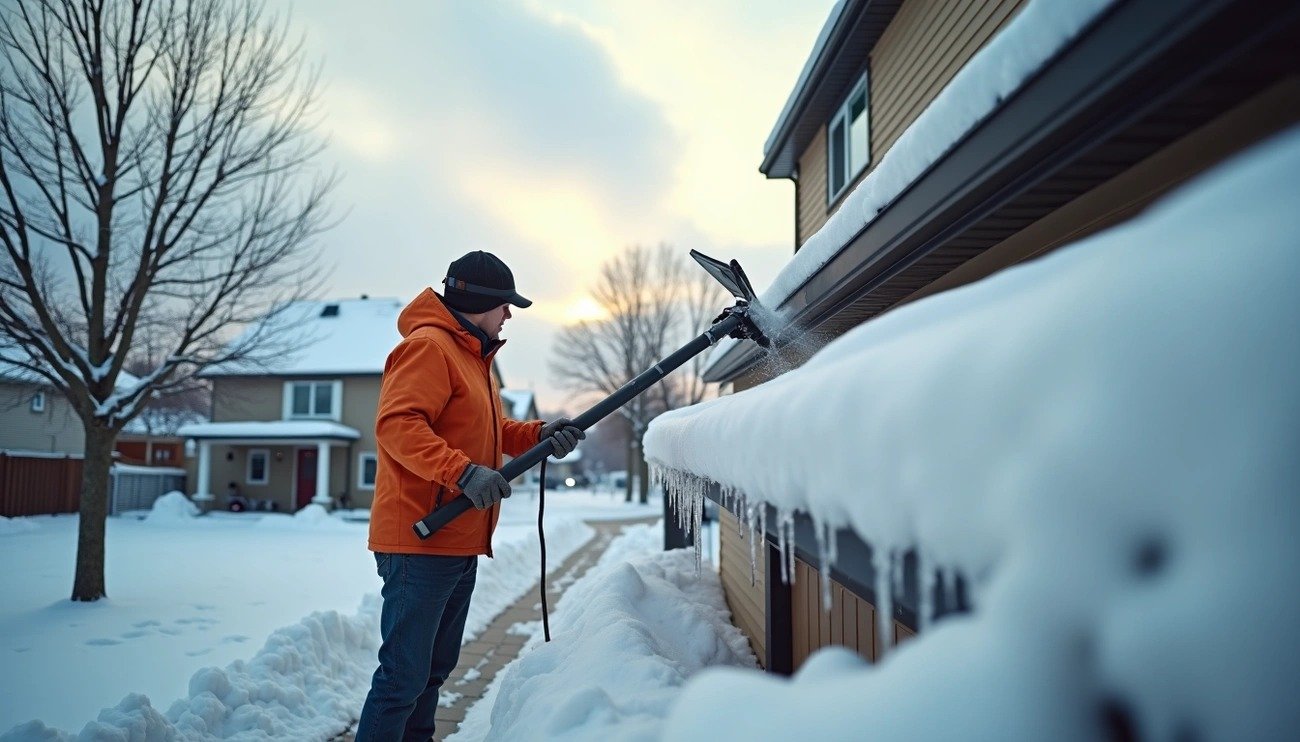 Snow might look beautiful&mdash;but it&rsquo;s a serious threat to your Oakville roof. 🏠❄️�Learn how to prevent ice dams, leaks, and structural damage this winter.�Read more: [link in bio]�#OakvilleRoofing #SnowDamage #PeaceOfMindExteriors #RoofingS