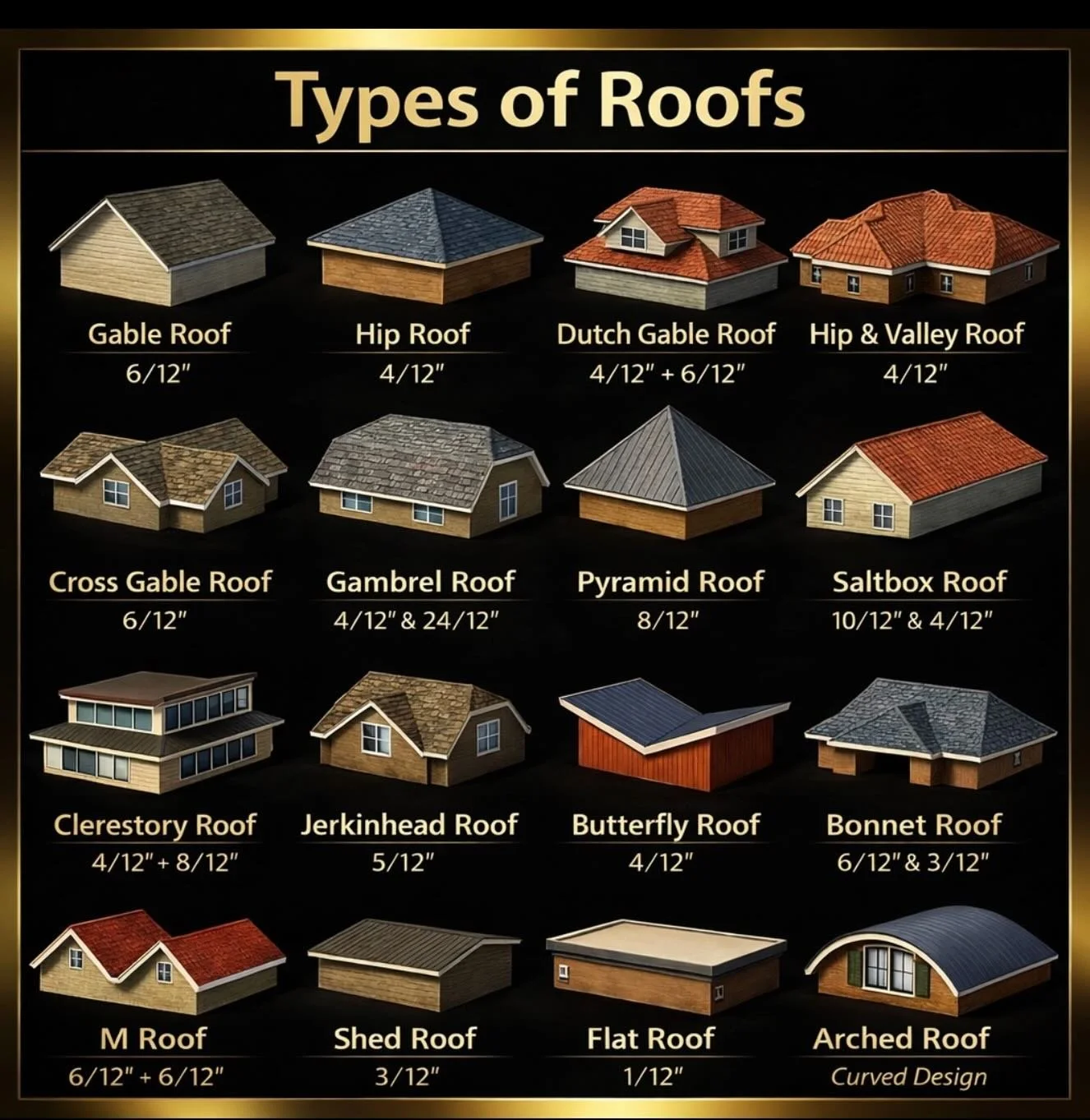 Not all roofs are built the same.

The right pitch, design, and structure can impact:

✔️ Water drainage
✔️ Snow load performance
✔️ Wind resistance
✔️ Energy efficiency
✔️ Long-term durability
✔️ Property value

At Peace of Mind Exteriors, we specia