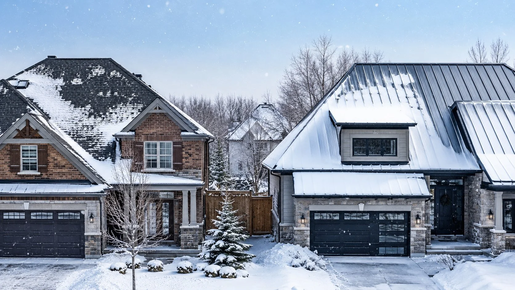 Best Roofing Materials for Canadian Winters (and What We Recommend in Oakville)