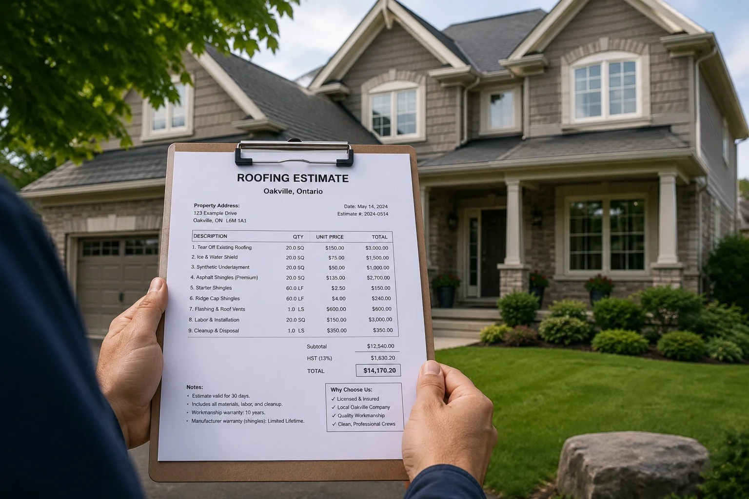 How to Choose a Roofing Company in Oakville (Questions to Ask Before You Sign)