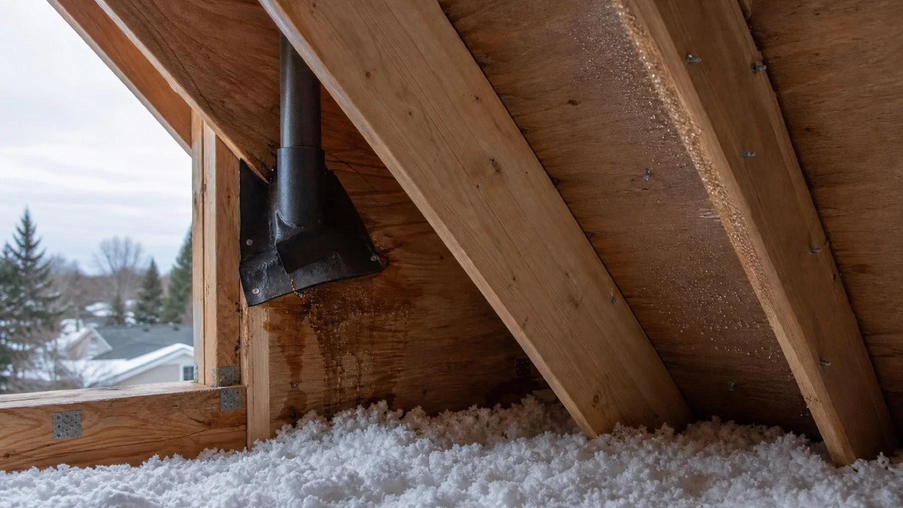 Roof Leak or Attic Condensation? How to Tell