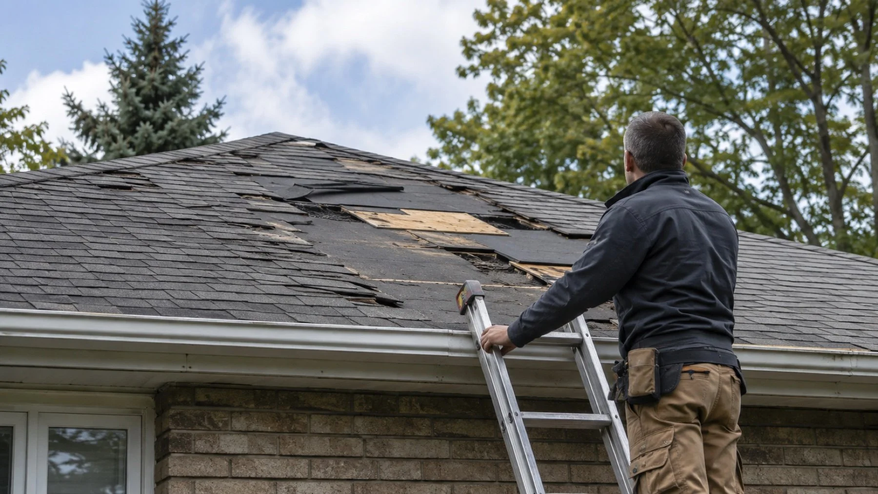 Missing Roof Shingles: Repair Steps After Ontario Wind Damage