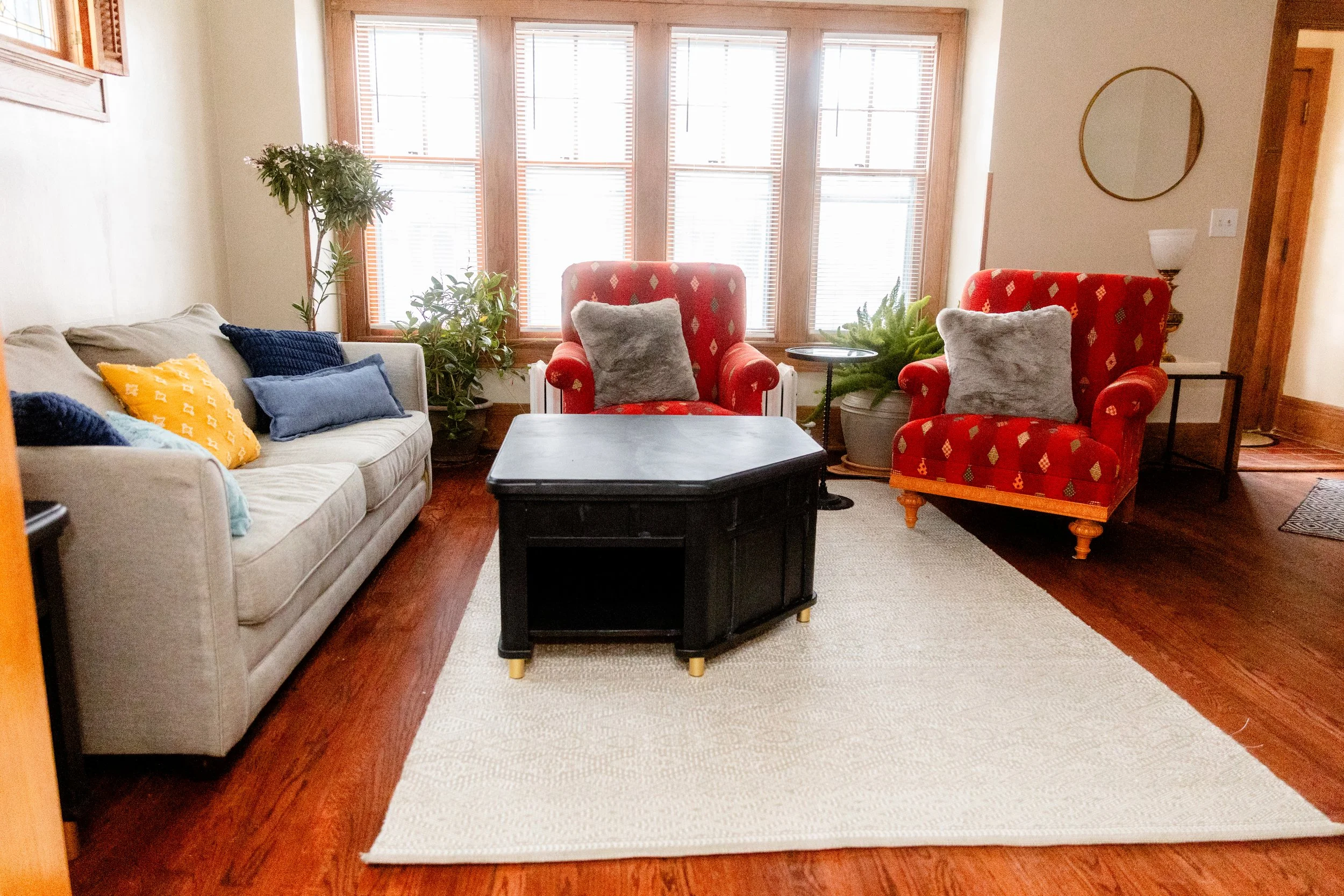 Beautiful Windows in Living Room