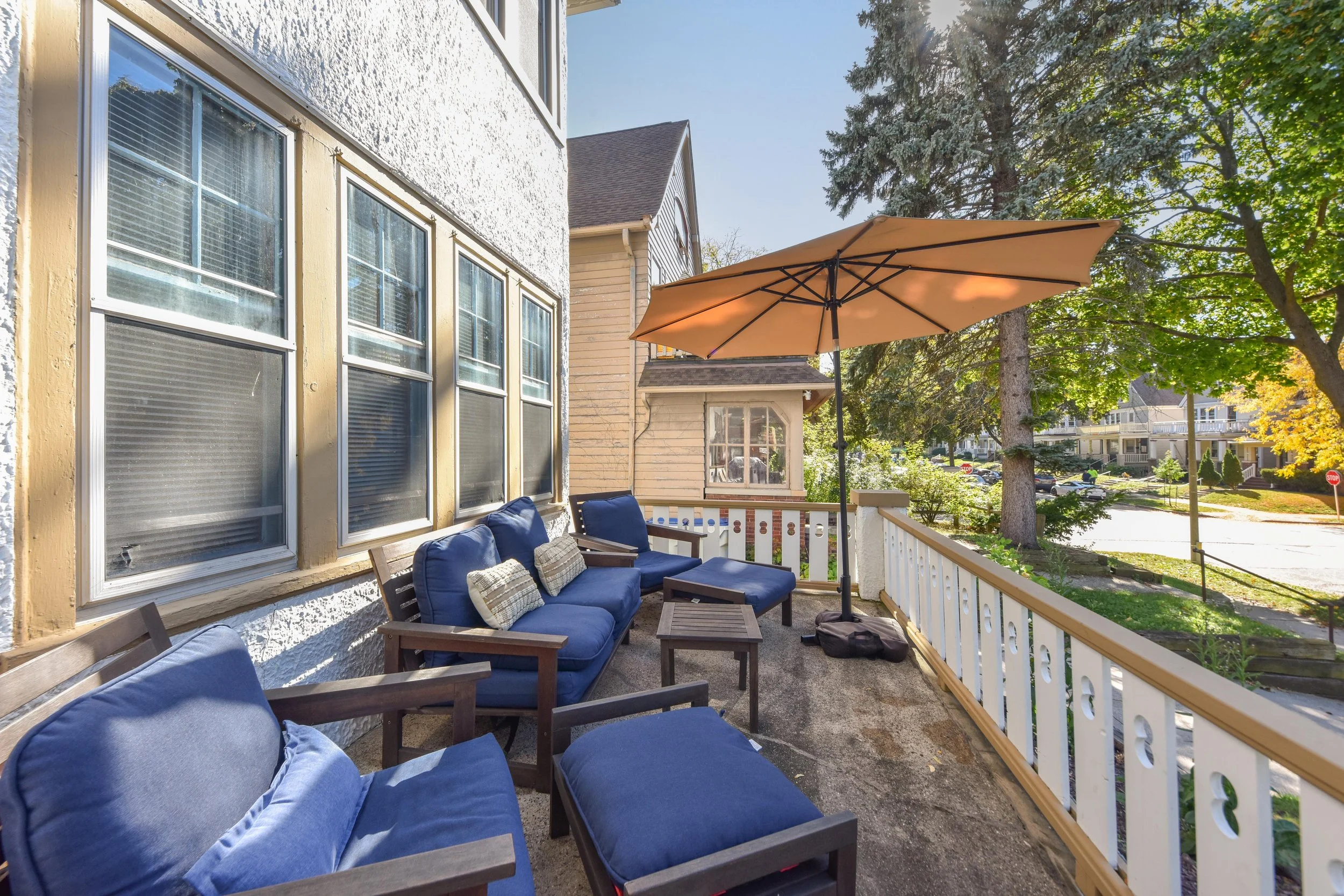 front porch east side duplex