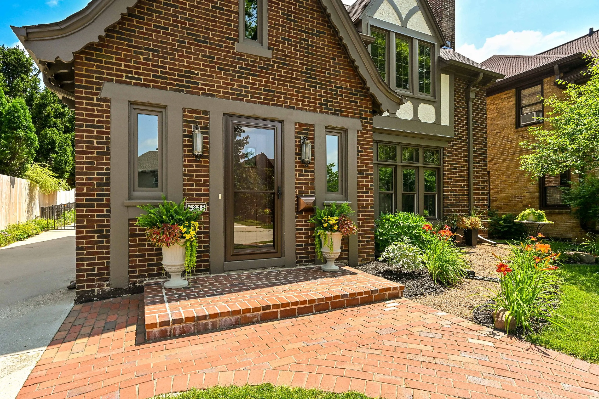 charming front entrance