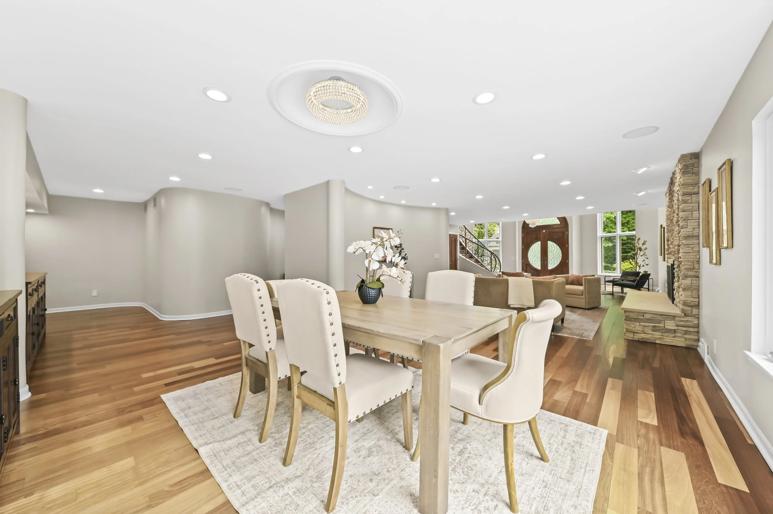 dining to living room