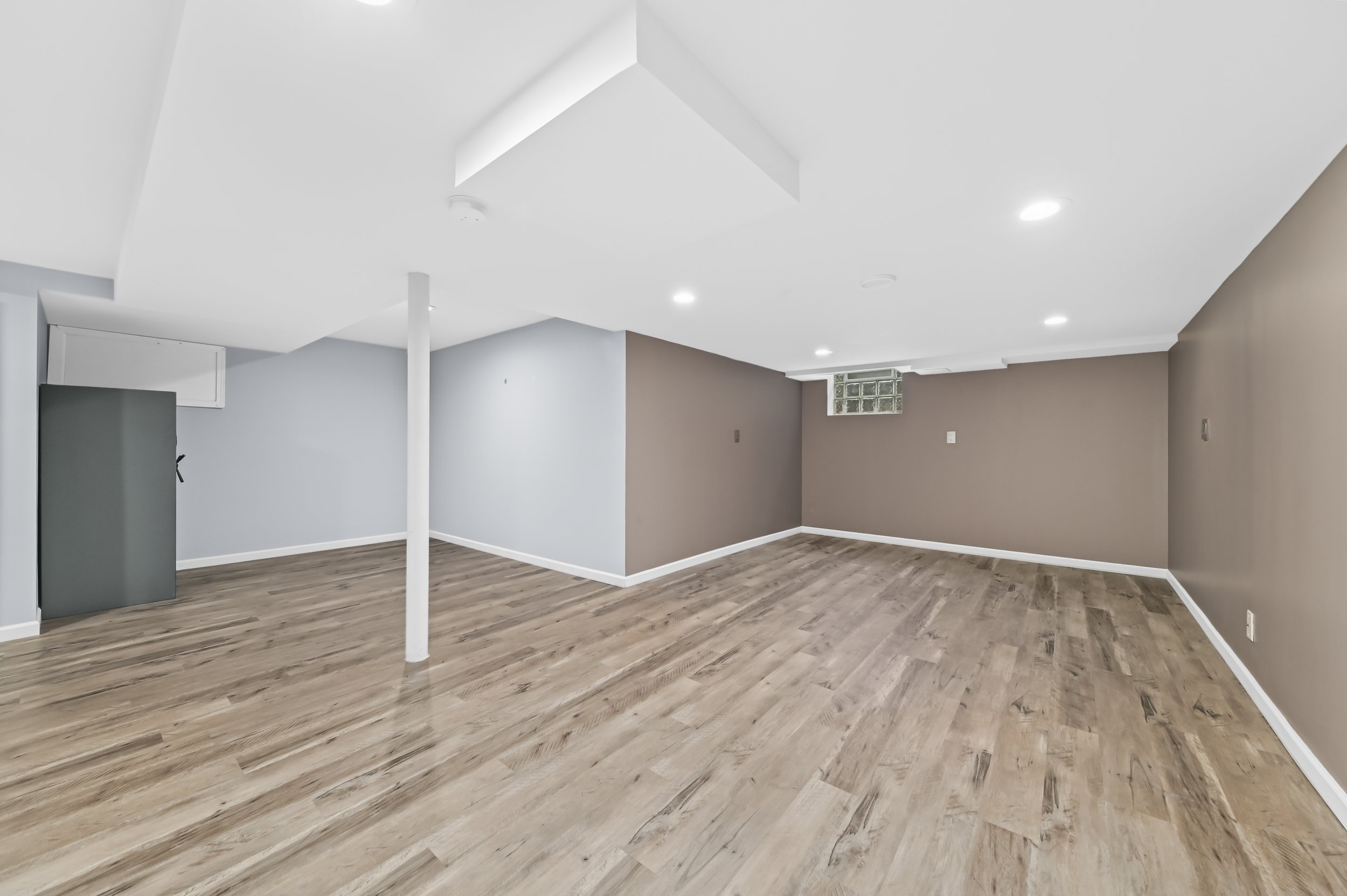 finished lower level