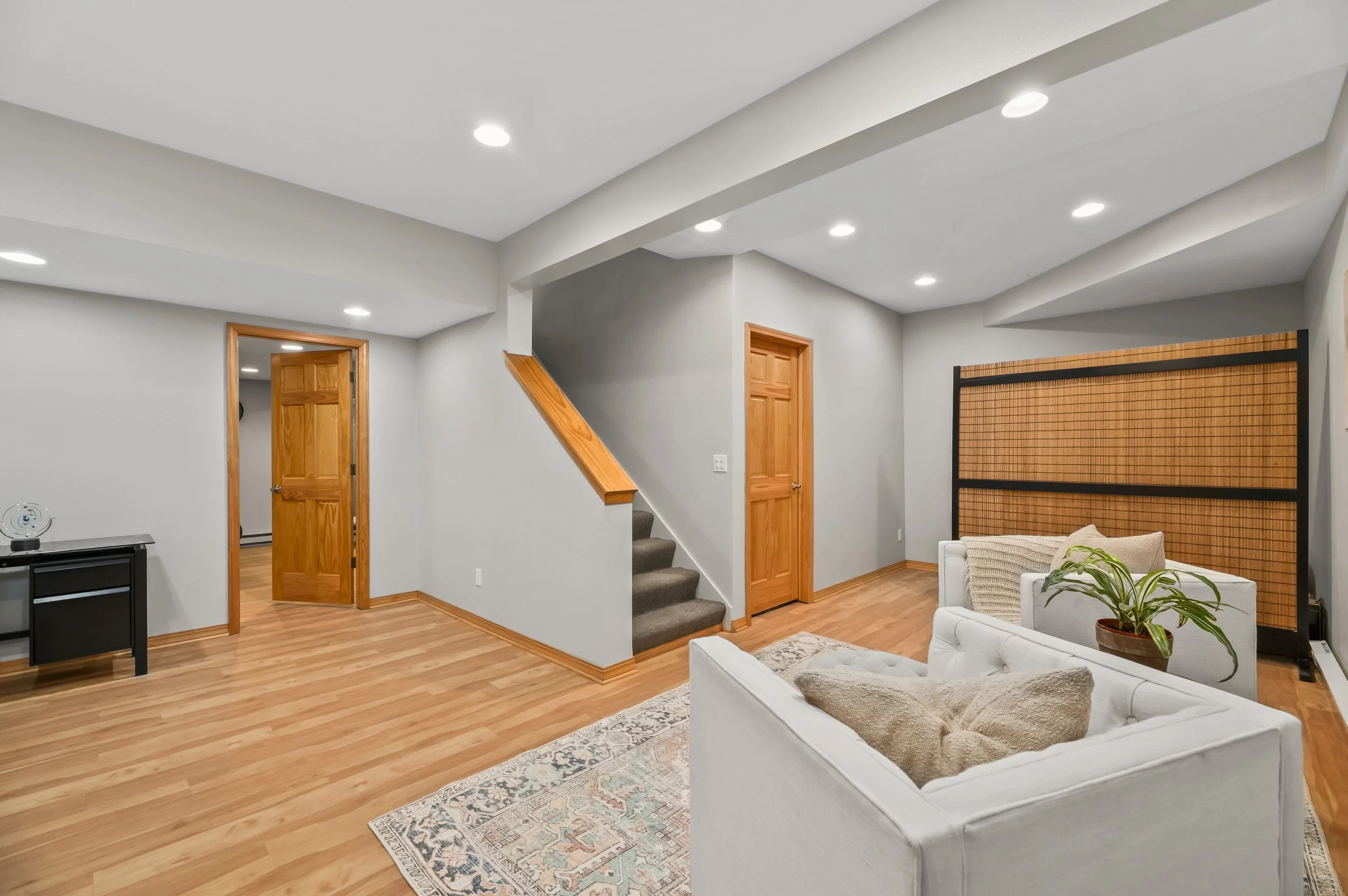 finished lower level