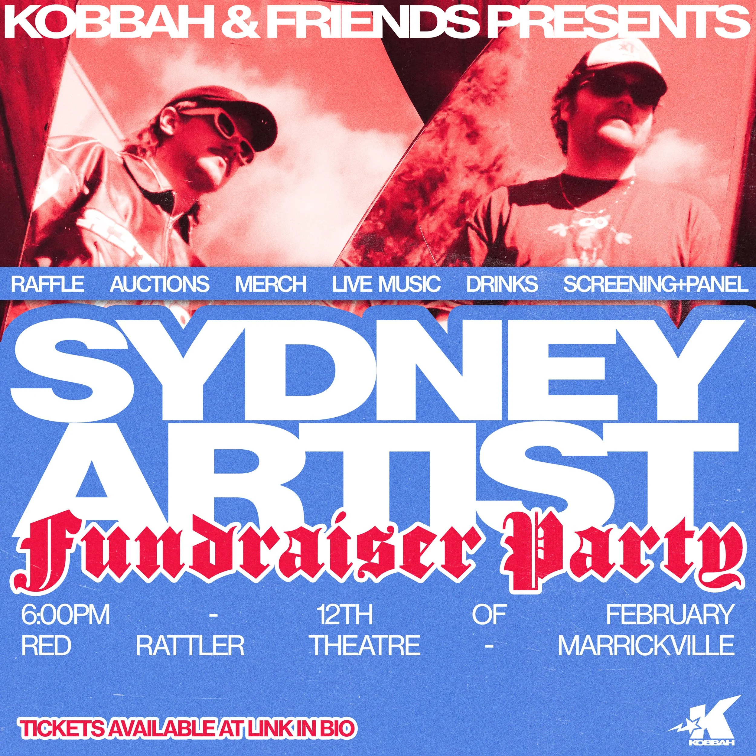 Sydney Art Fundraiser :: Presented by KOBBAH & Friends