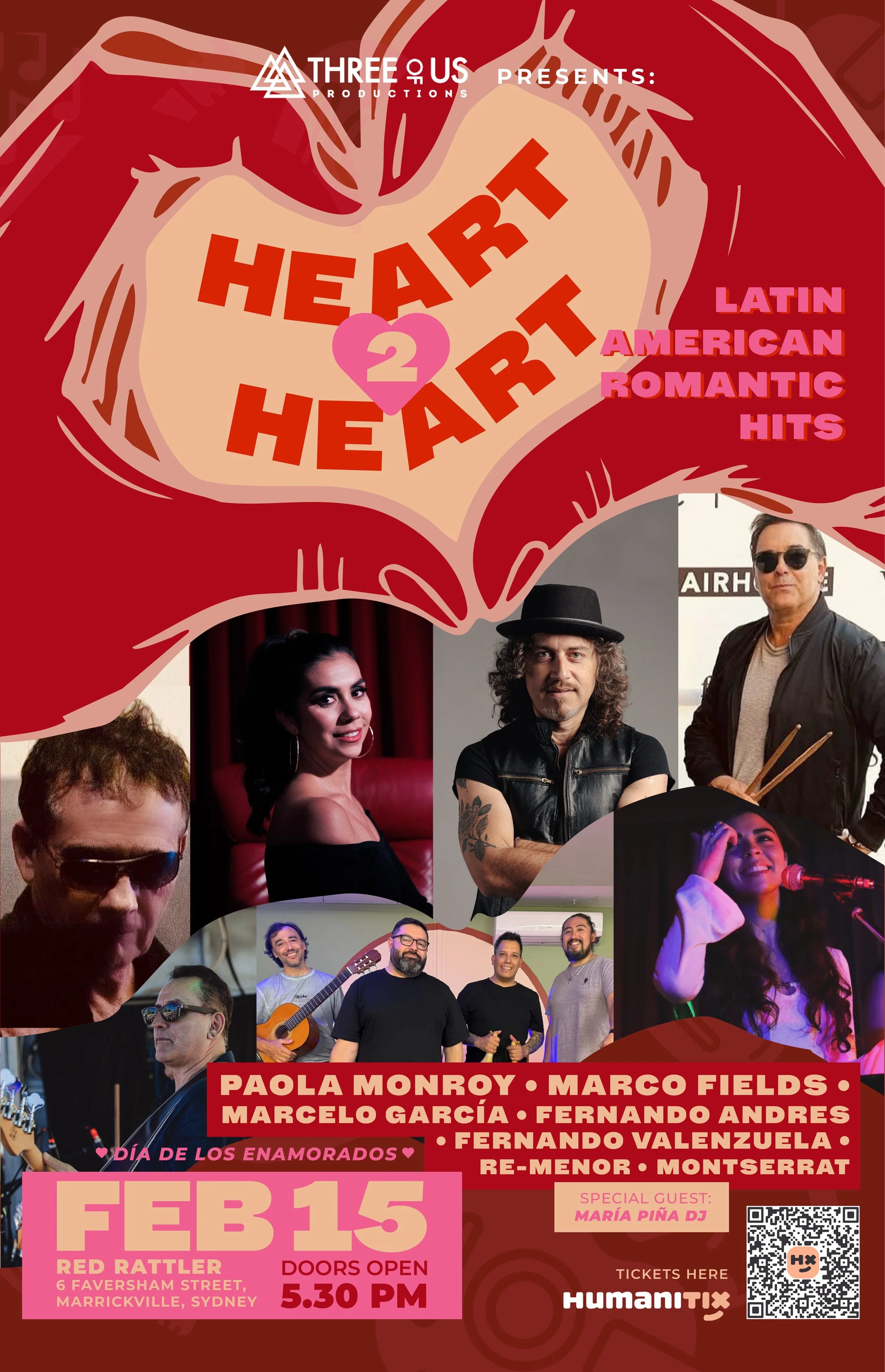 HEART 2 HEART `- Latin American Valentine's Day
