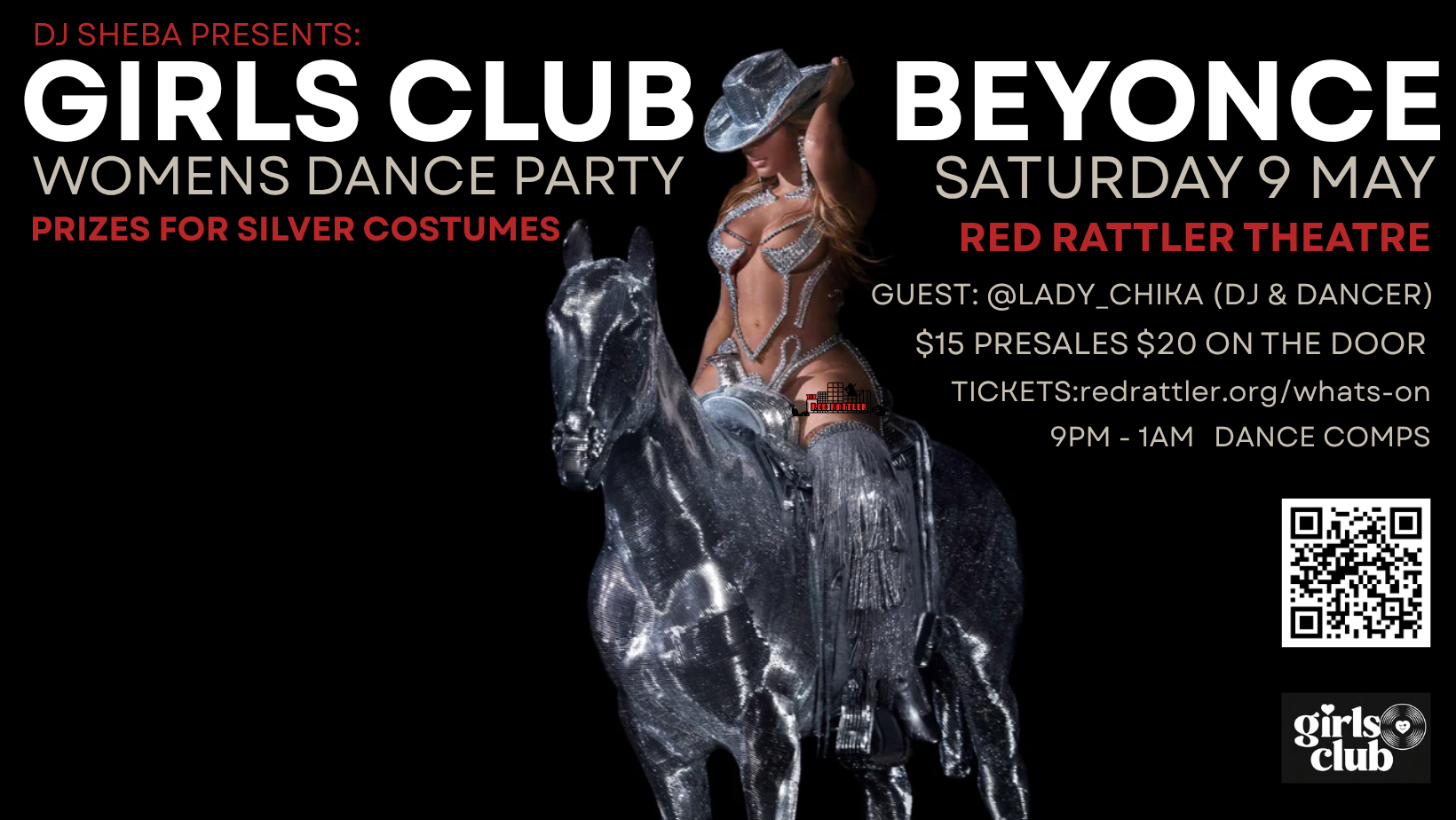 G I R L S C L U B: Women’s Dance Party - BEYONCE Edition