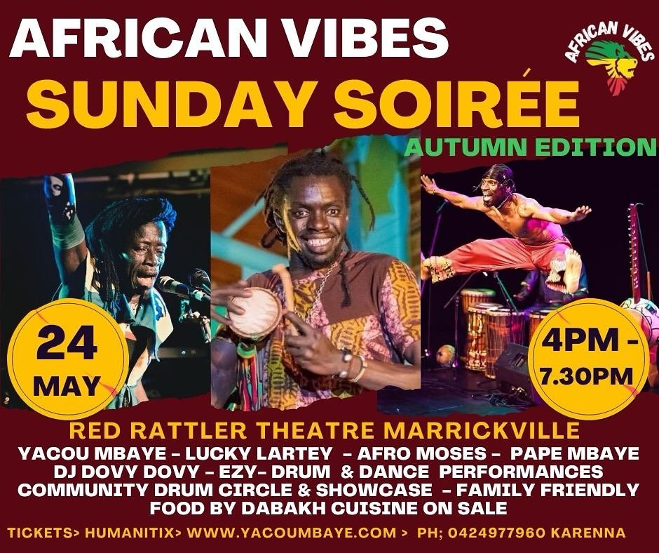 African Vibes : Sunday Soiree May