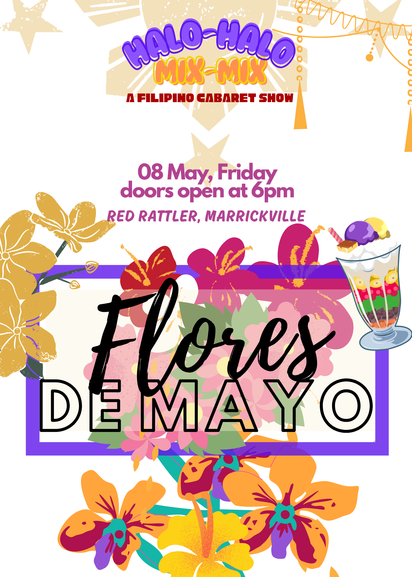 Halo Halo 2.0: Flores de Mayo 🌸