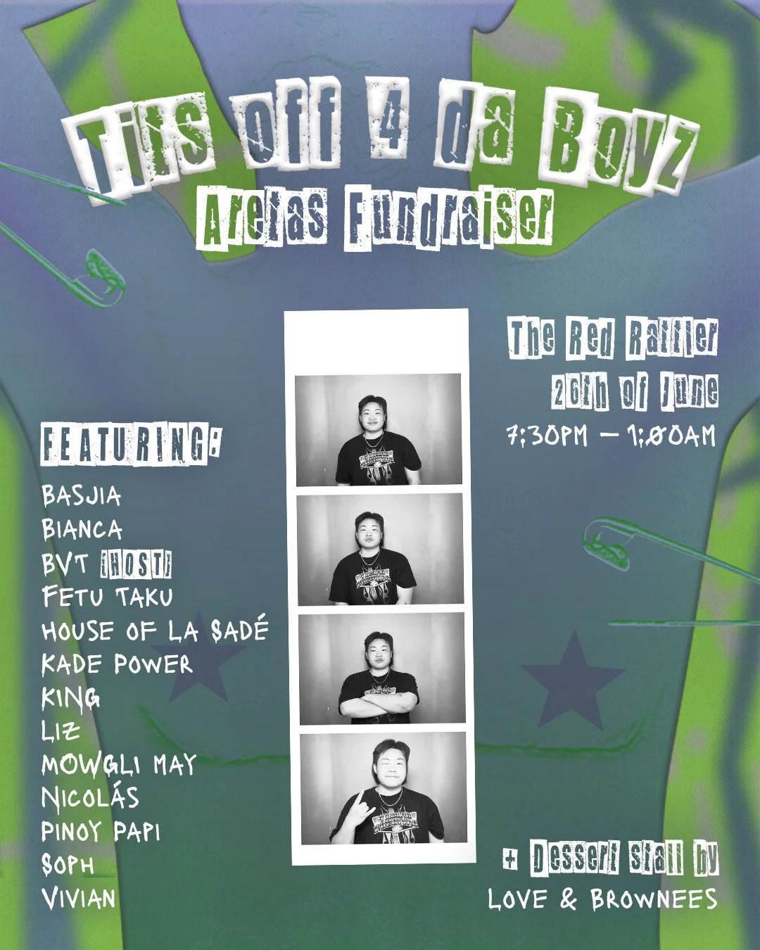 Tits Off 4 Da Boyz - Areta’s Fundraiser